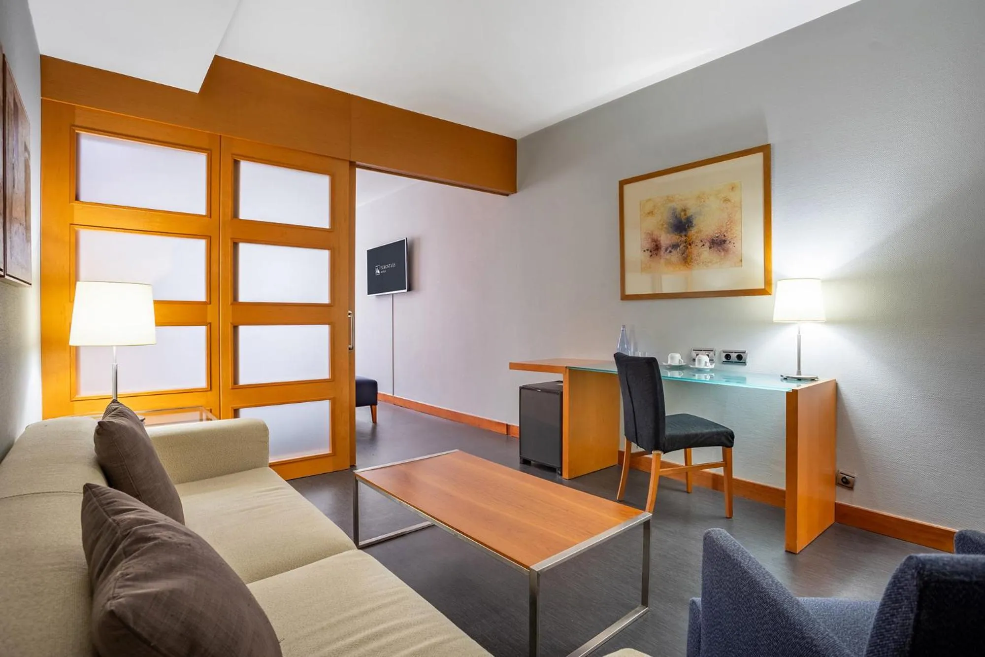 Living room in Eurostars Atlántida