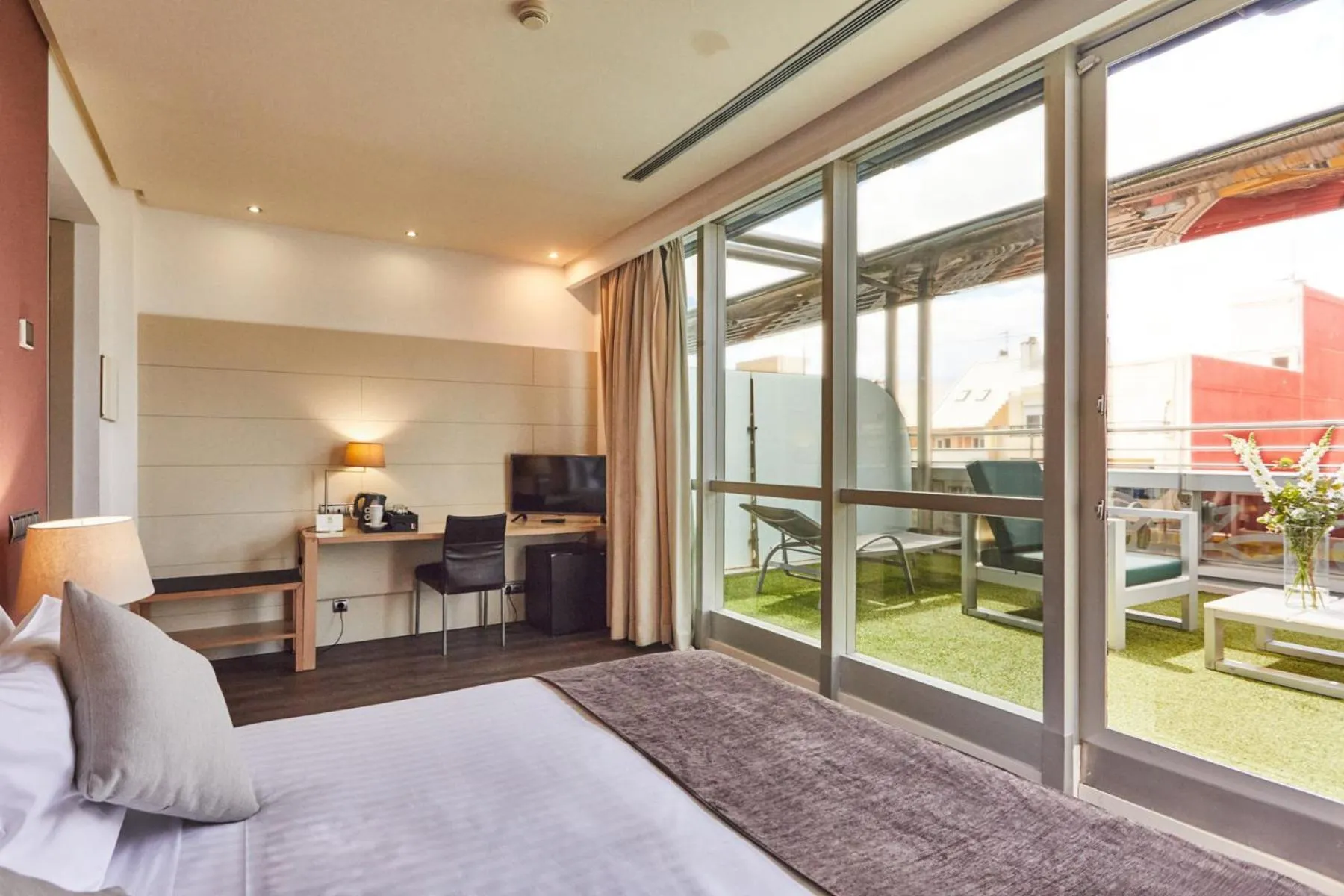 View (from property/room) in Silken Puerta Valencia