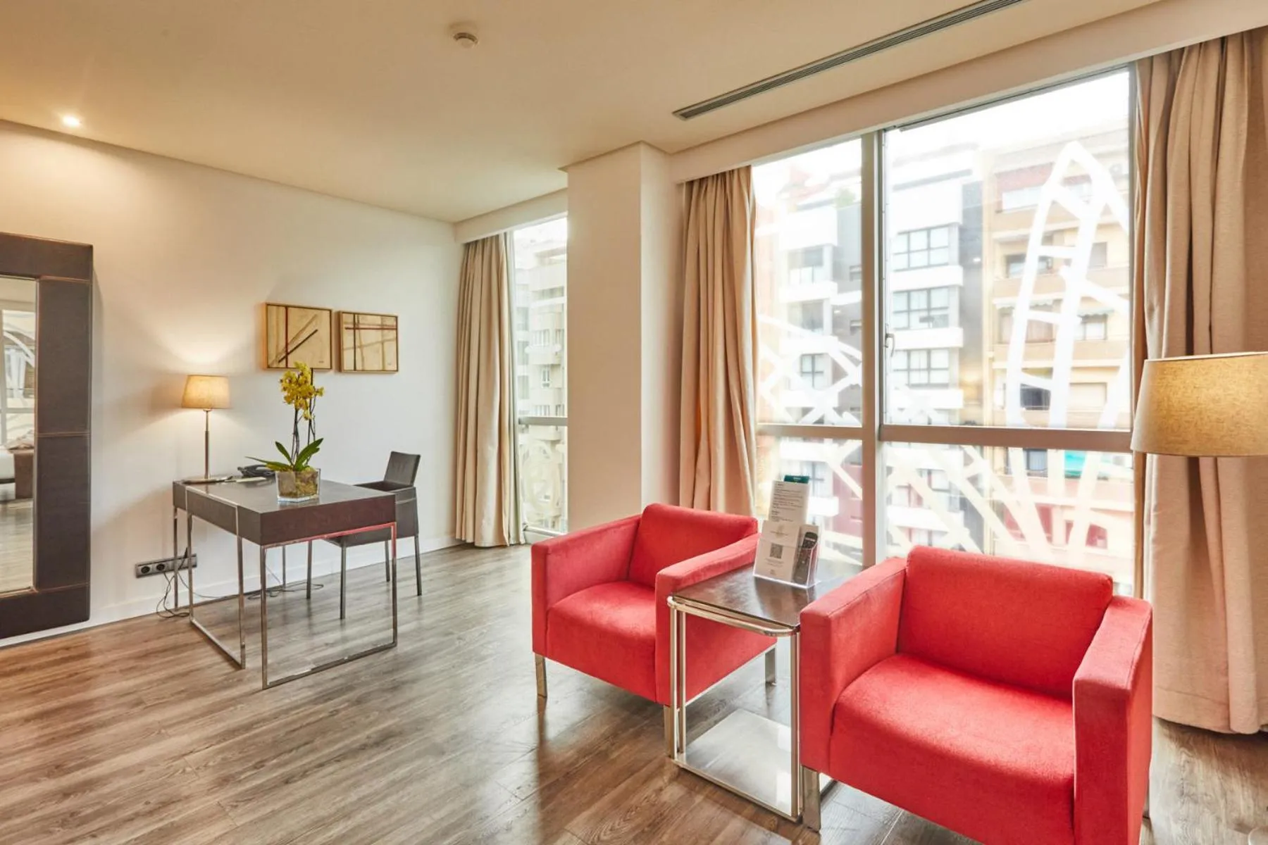 Living room in Silken Puerta Valencia