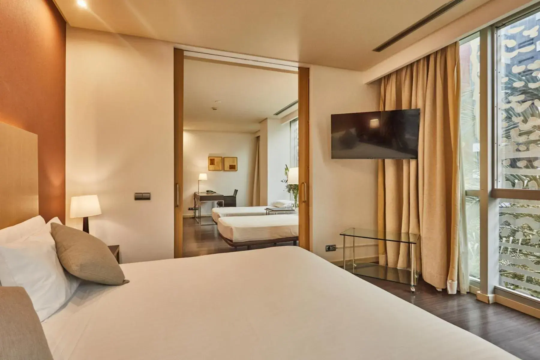 Family Room (2 Adults + 2 Children) in Silken Puerta Valencia Family Room (2 Adults + 2 Children) in Silken Puerta Valencia