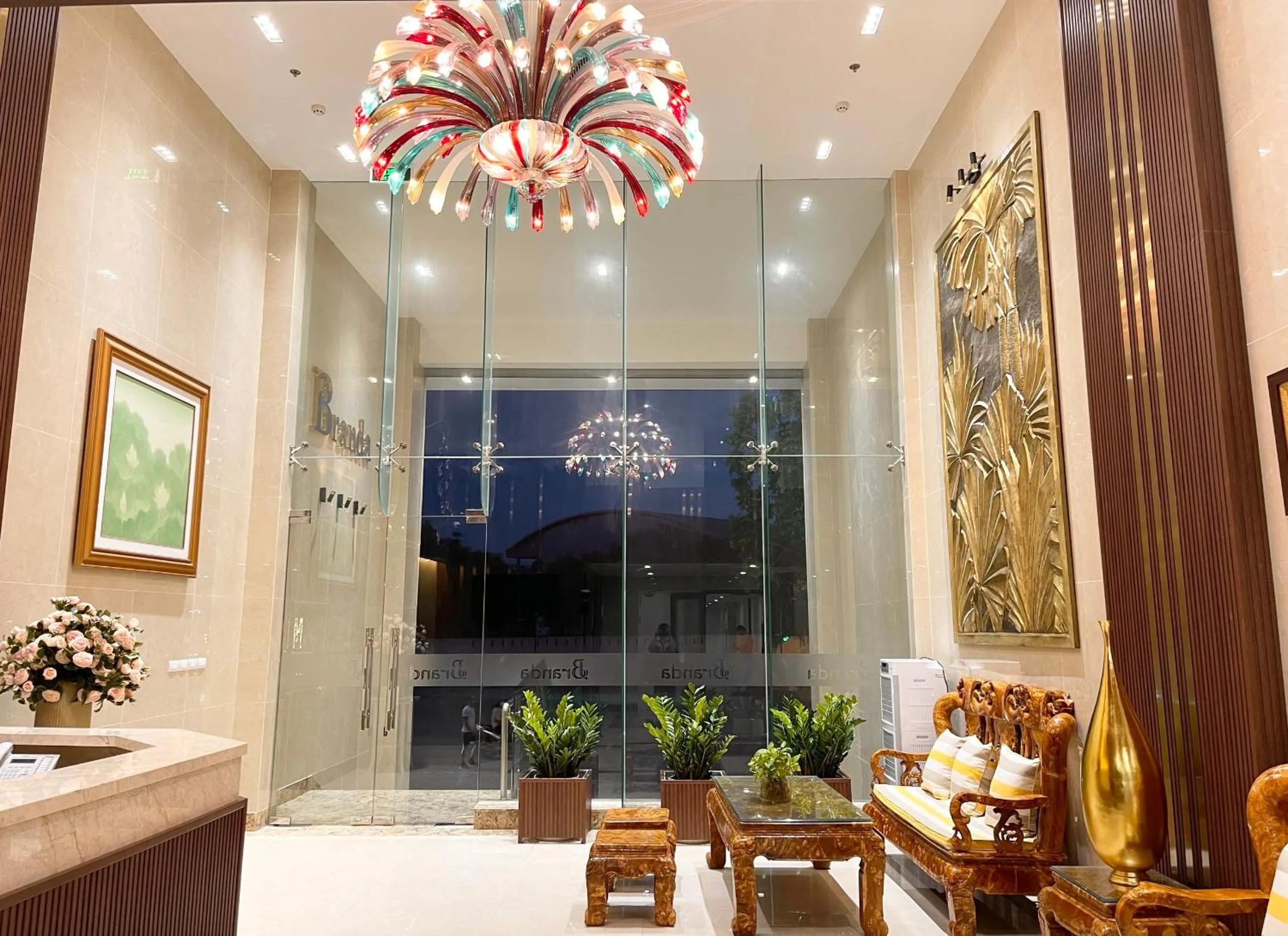 Lobby or reception in Branda Apartment & Hotel