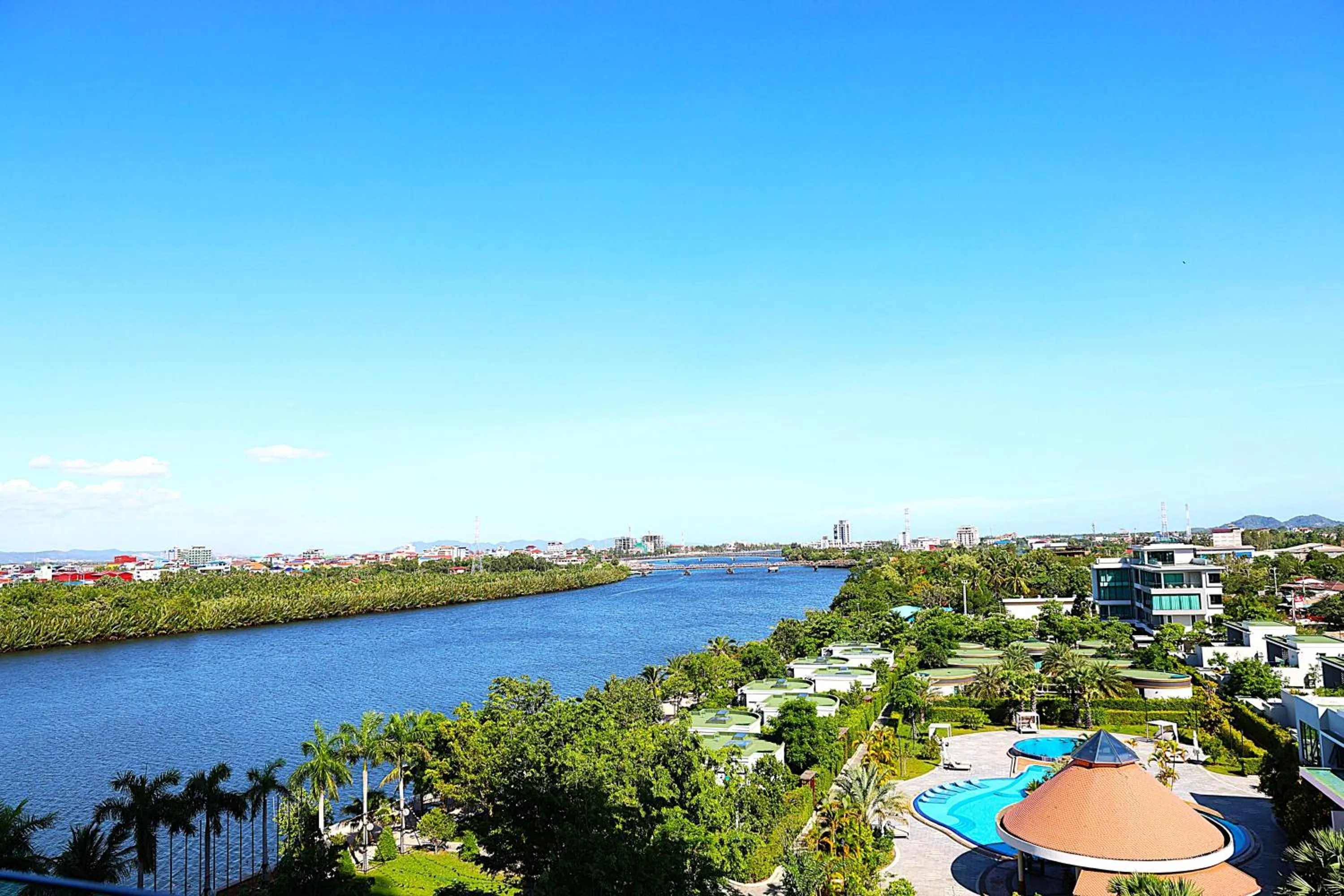 Garden view in Castle Bayview Resort & Spa