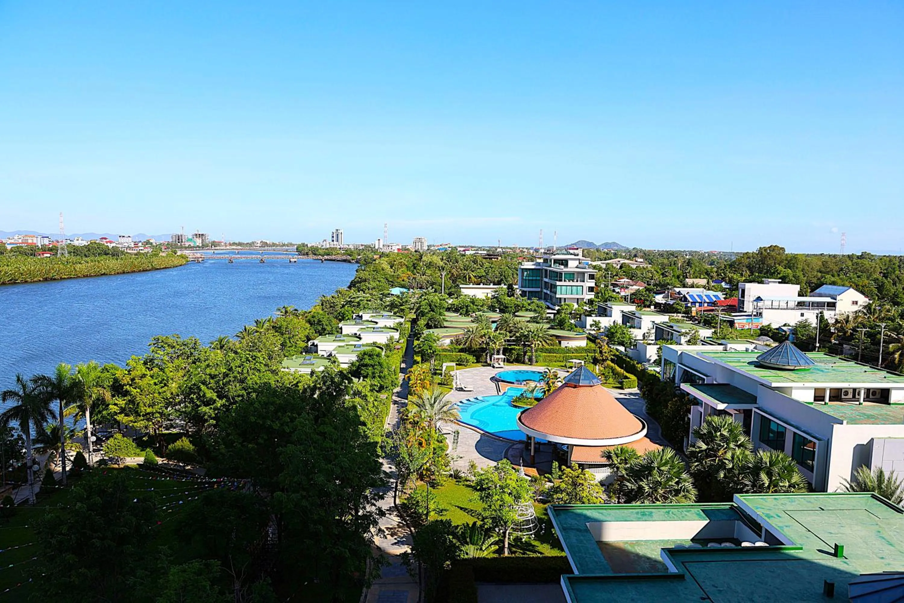 Garden view in Castle Bayview Resort & Spa