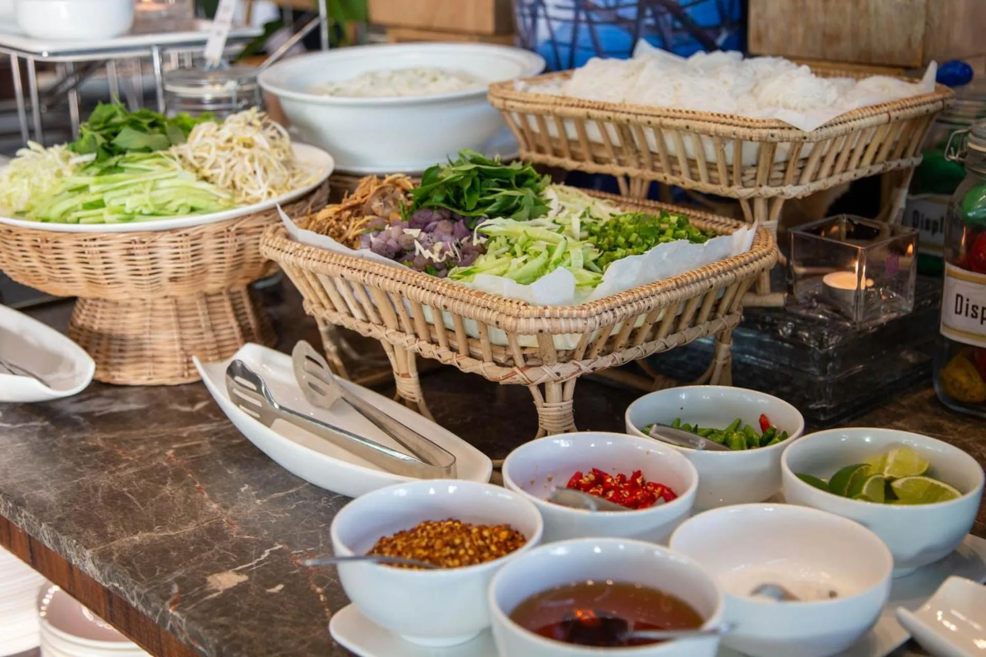 Buffet breakfast in Castle Bayview Resort & Spa