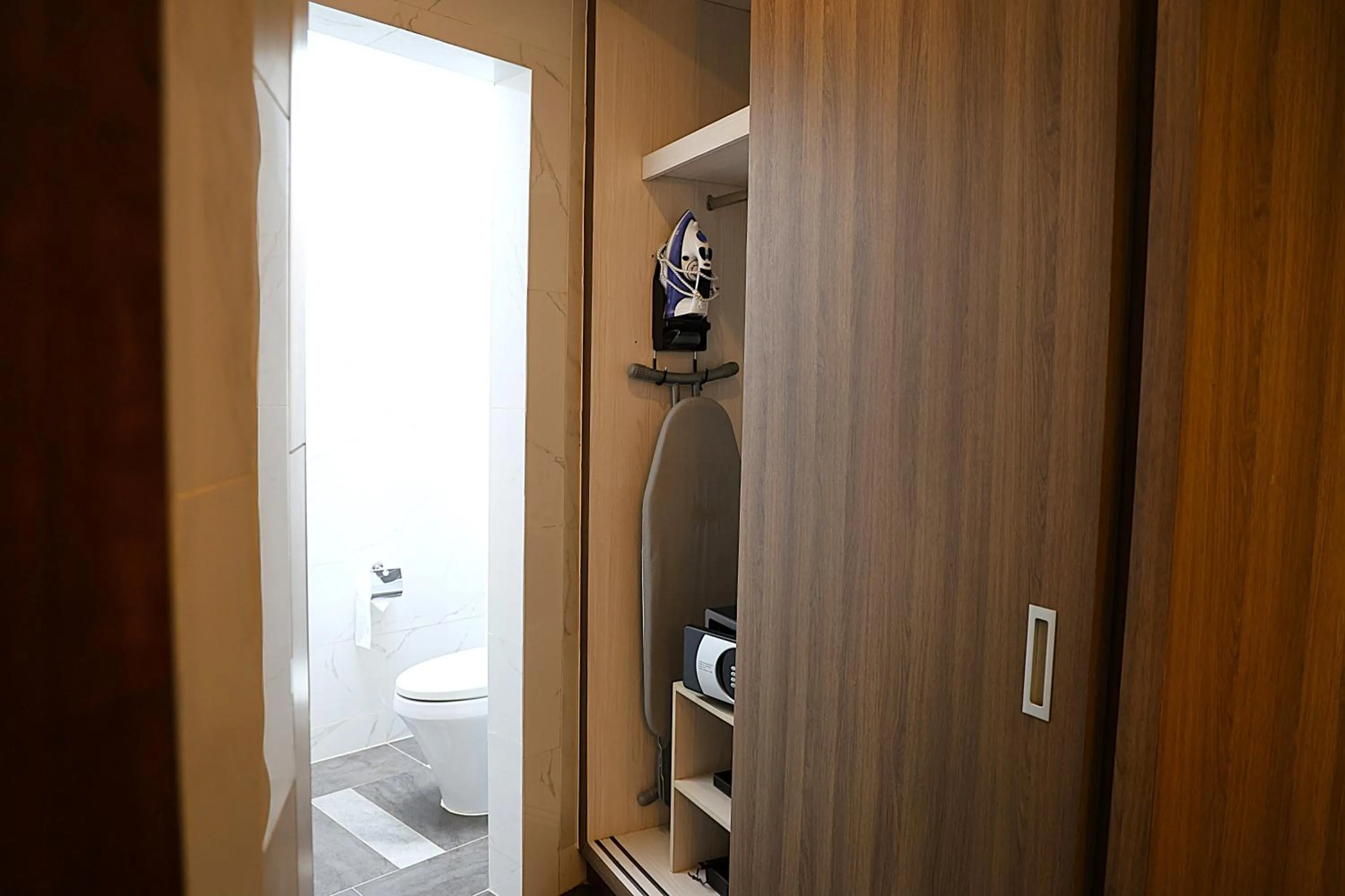 Toilet in Castle Bayview Resort & Spa