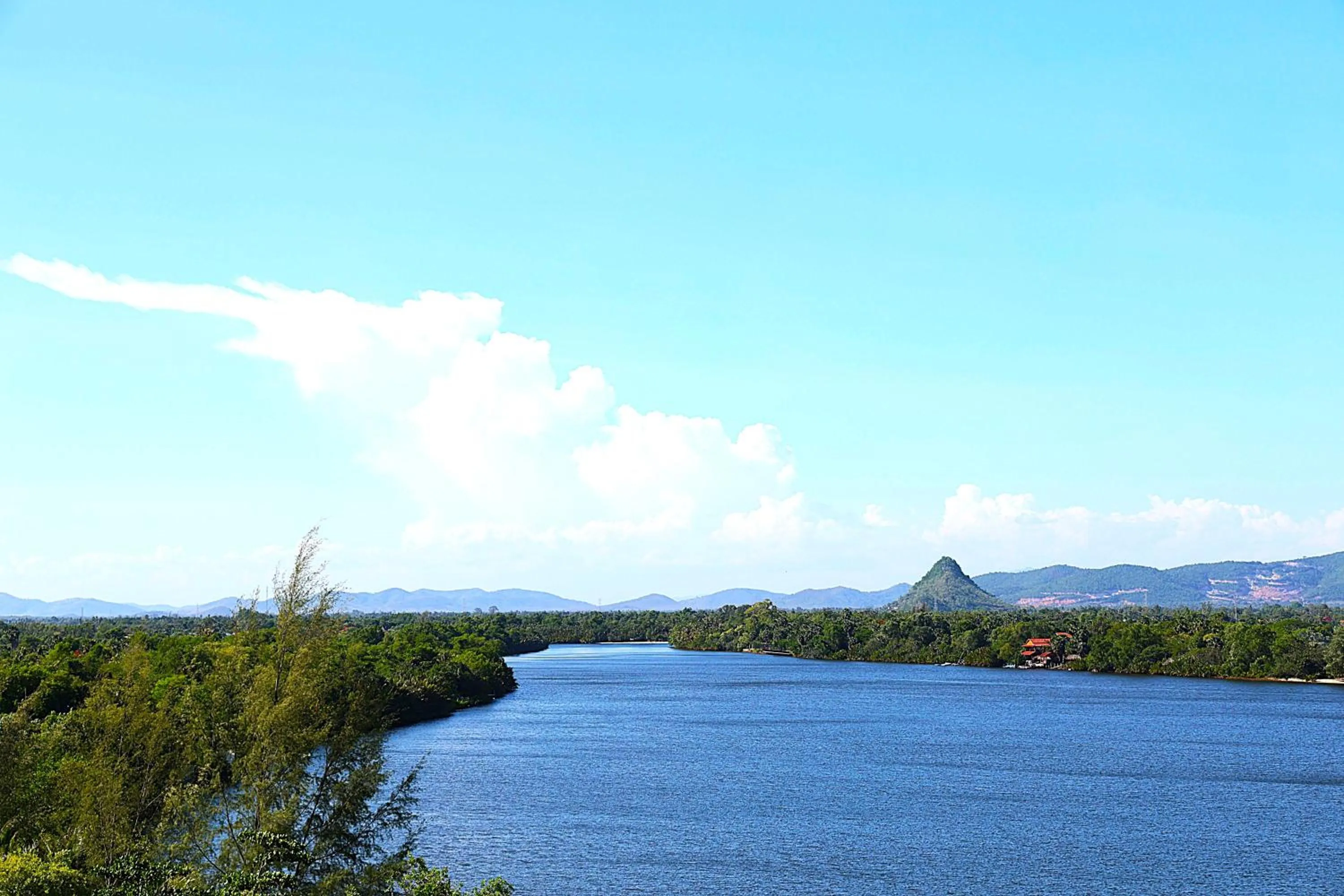 River view in Castle Bayview Resort & Spa