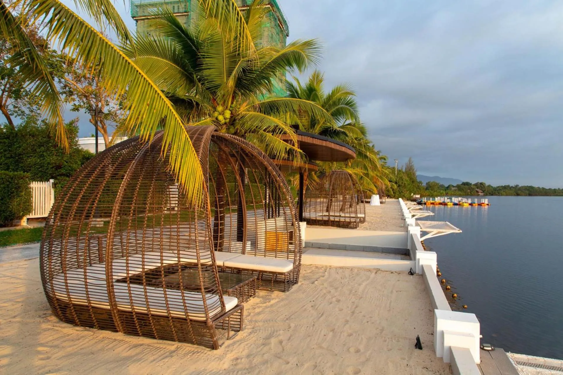 River view in Castle Bayview Resort & Spa