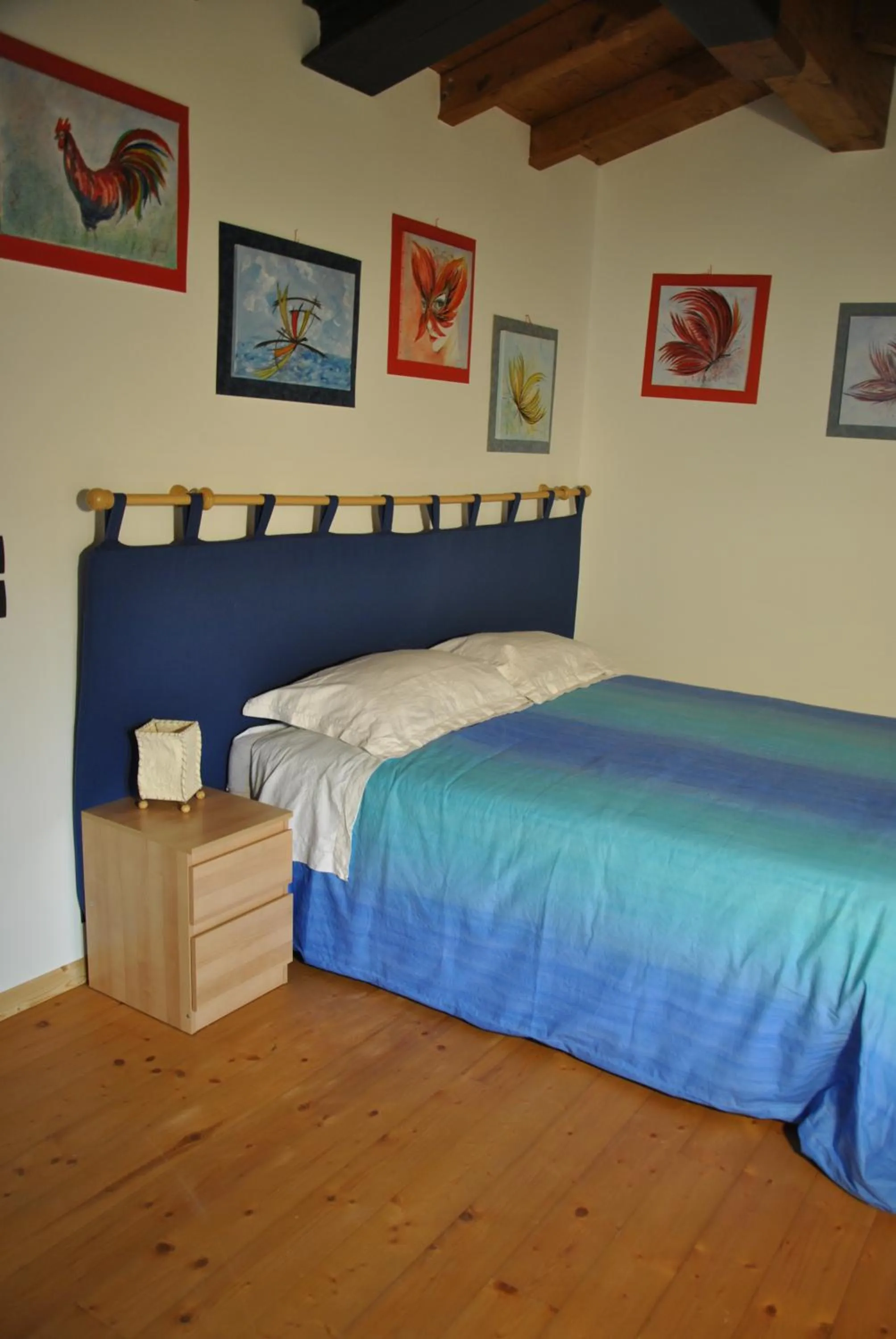 Decorative detail, Bed in Bed & Breakfast Gemma