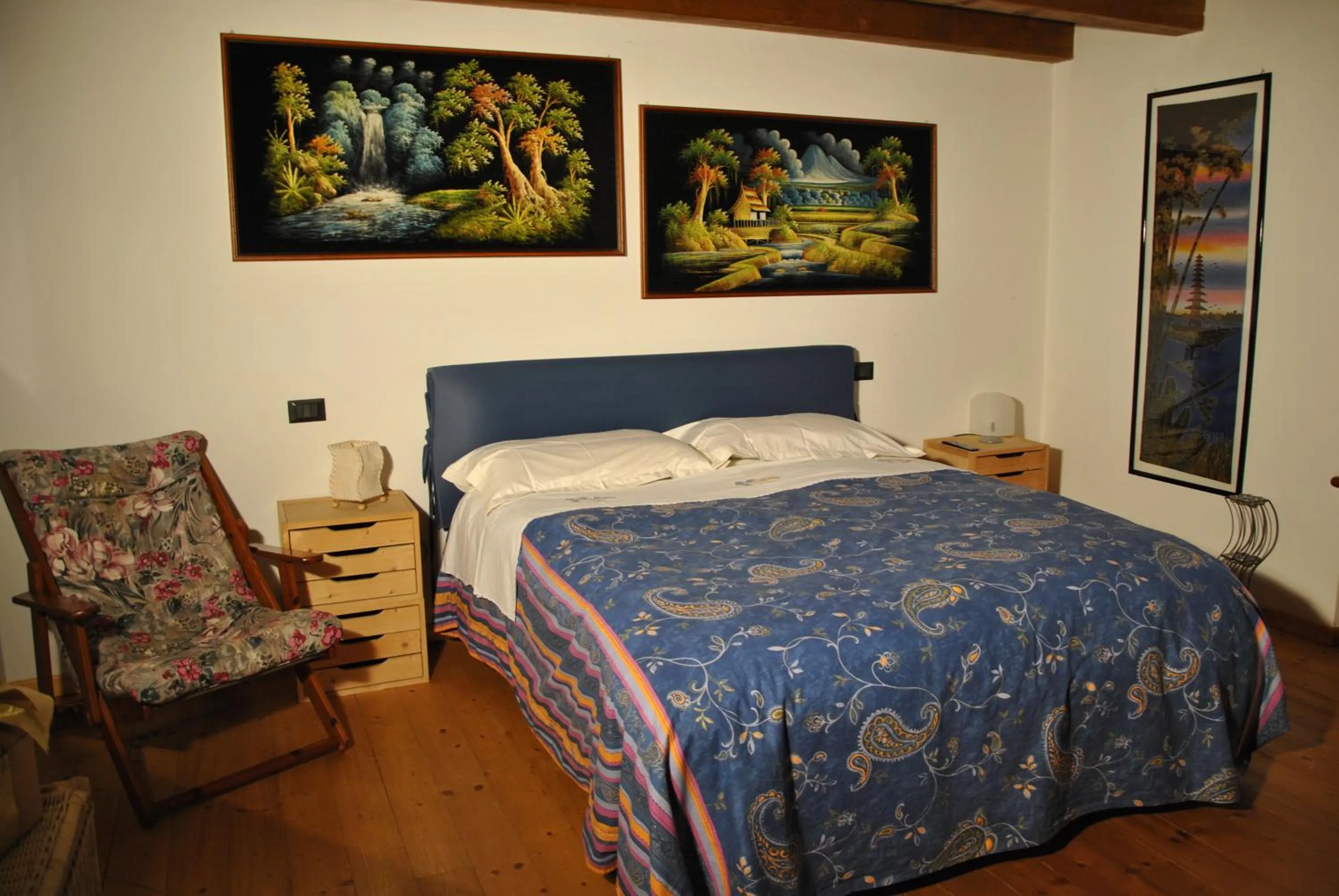 Bed in Bed & Breakfast Gemma