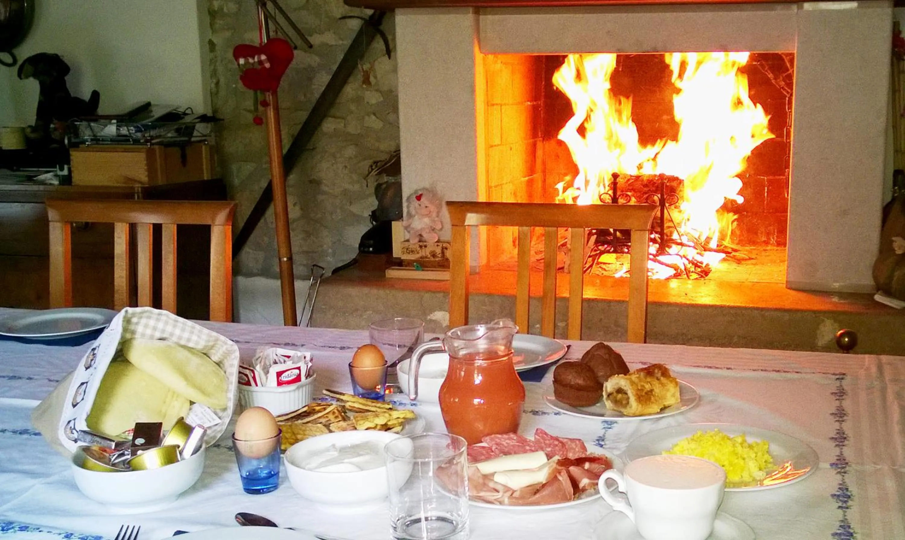 Food and drinks in Bed & Breakfast Gemma