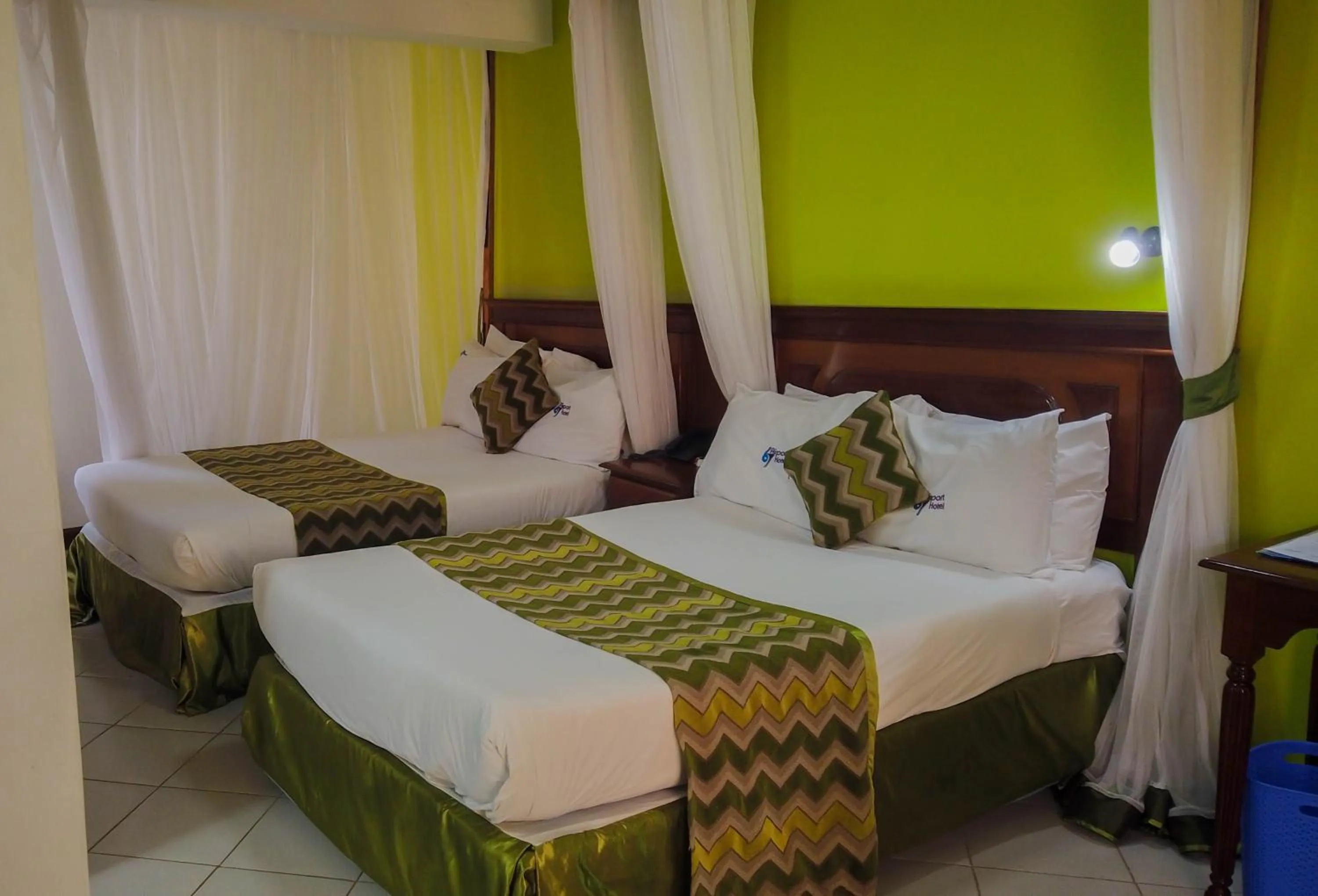 Bed in 67 Airport Hotel Nairobi