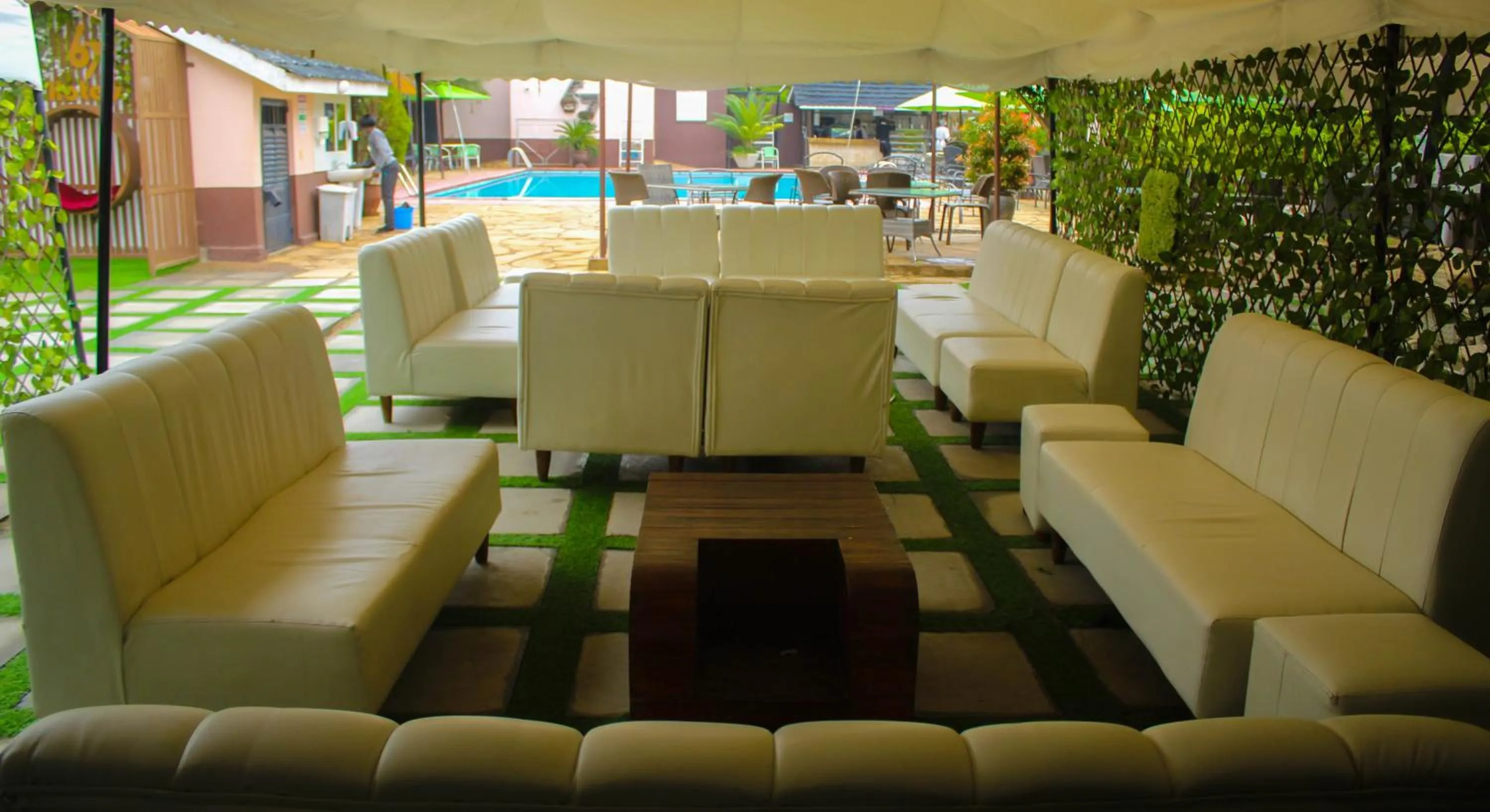 Living room in 67 Airport Hotel Nairobi