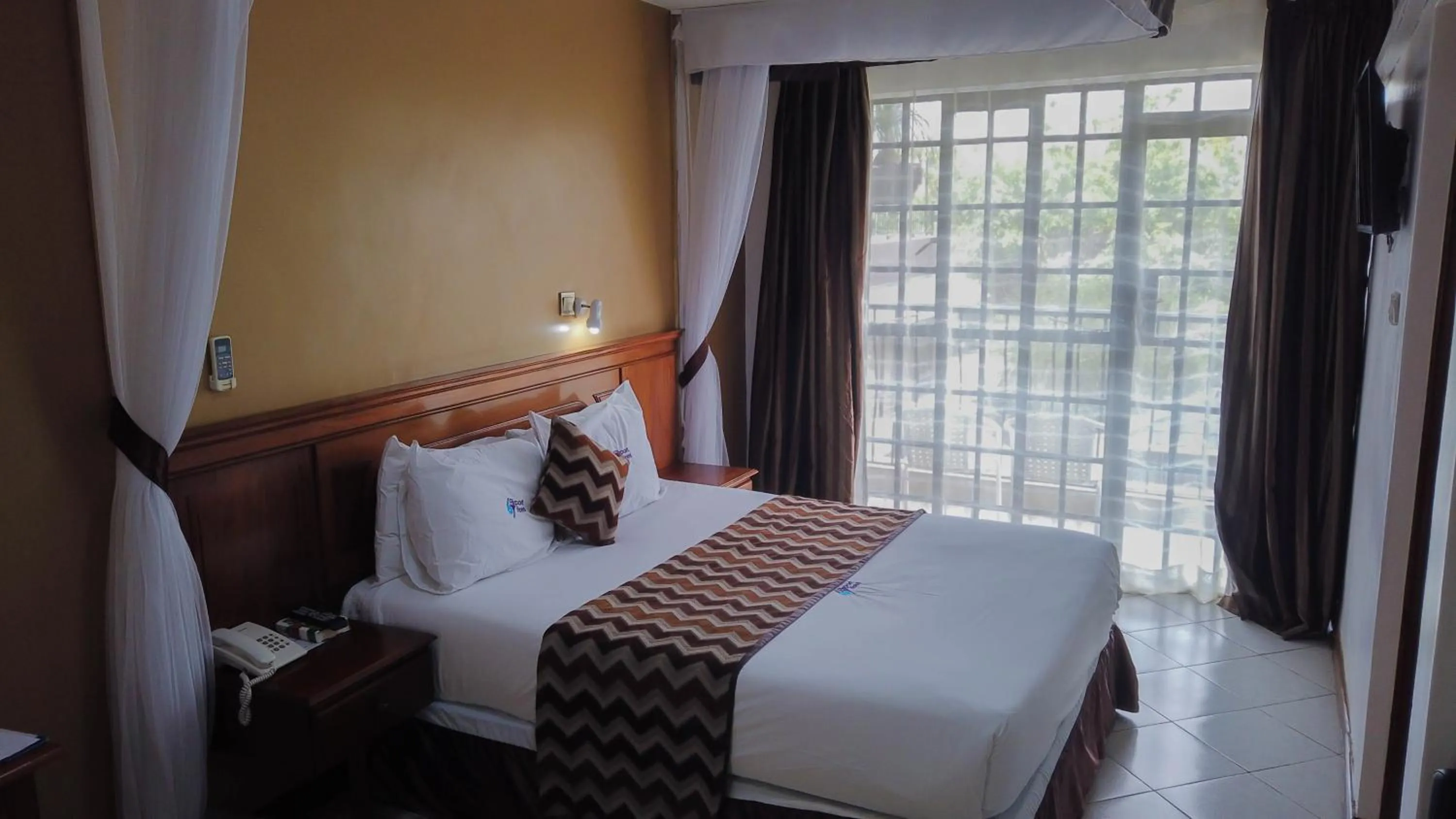 Bed in 67 Airport Hotel Nairobi