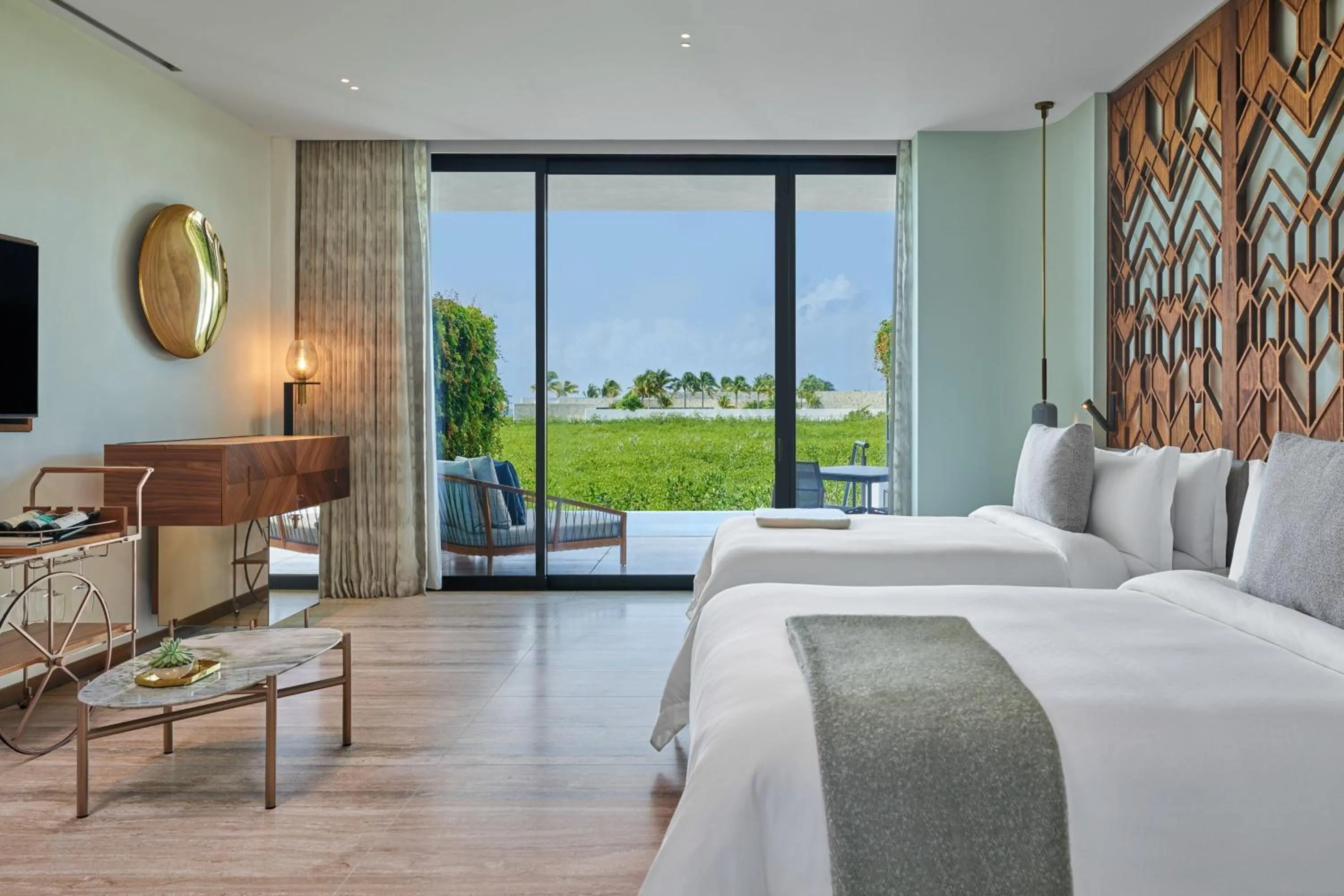 Bedroom, Bed in The St. Regis Kanai Resort, Riviera Maya