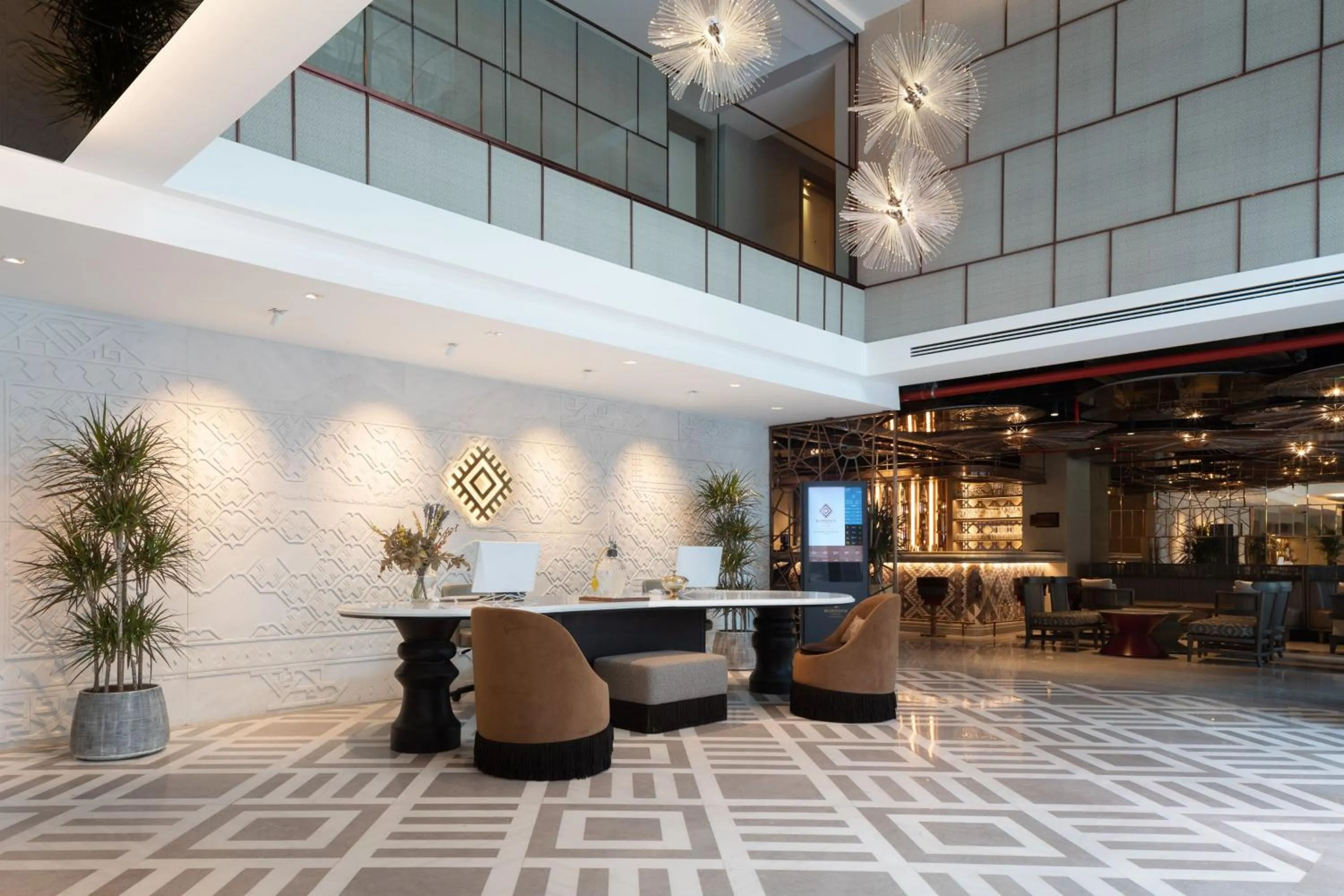 Lobby or reception in Burdock Hotel Istanbul, Autograph Collection