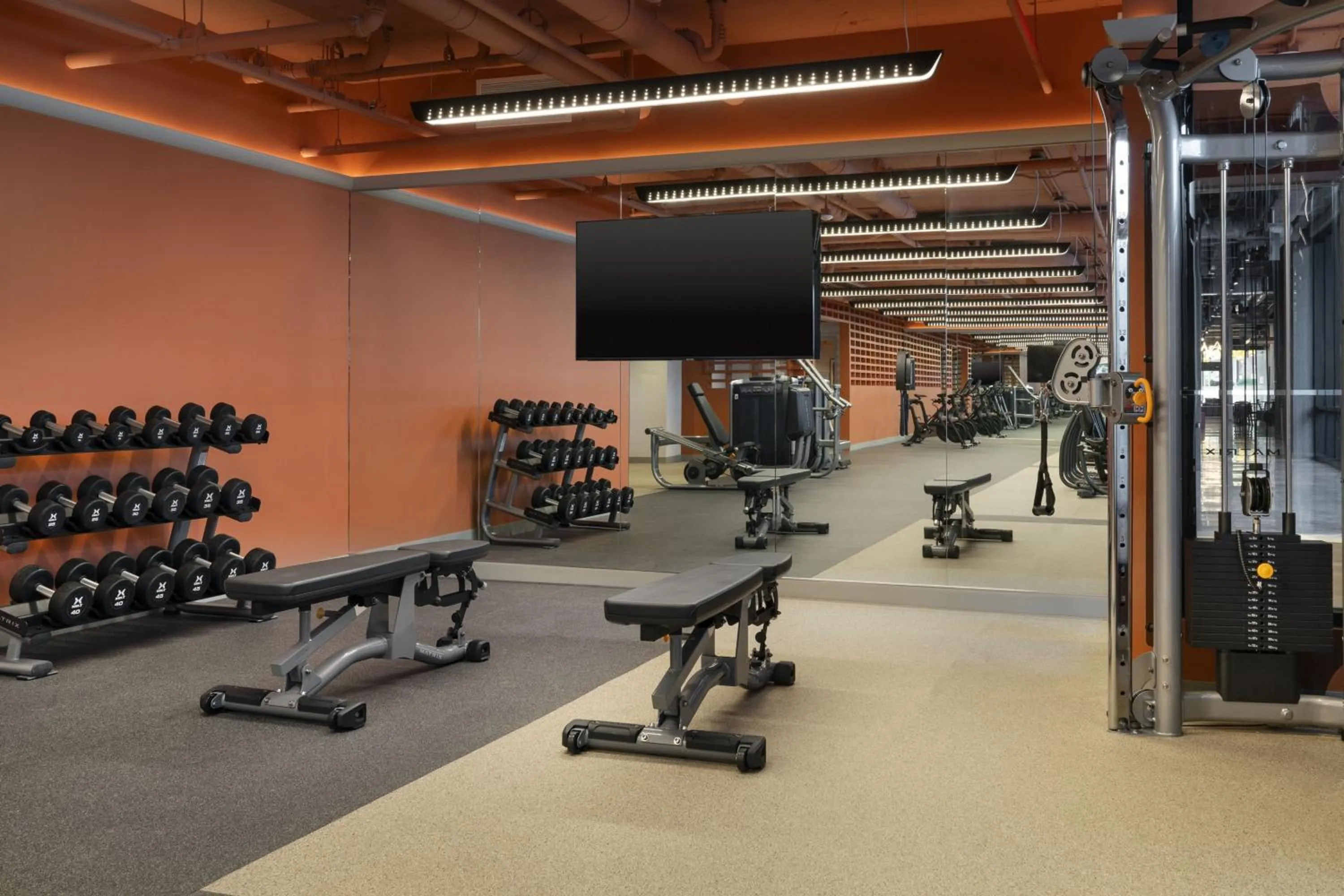 Fitness centre/facilities in Aloft Kansas City Country Club Plaza