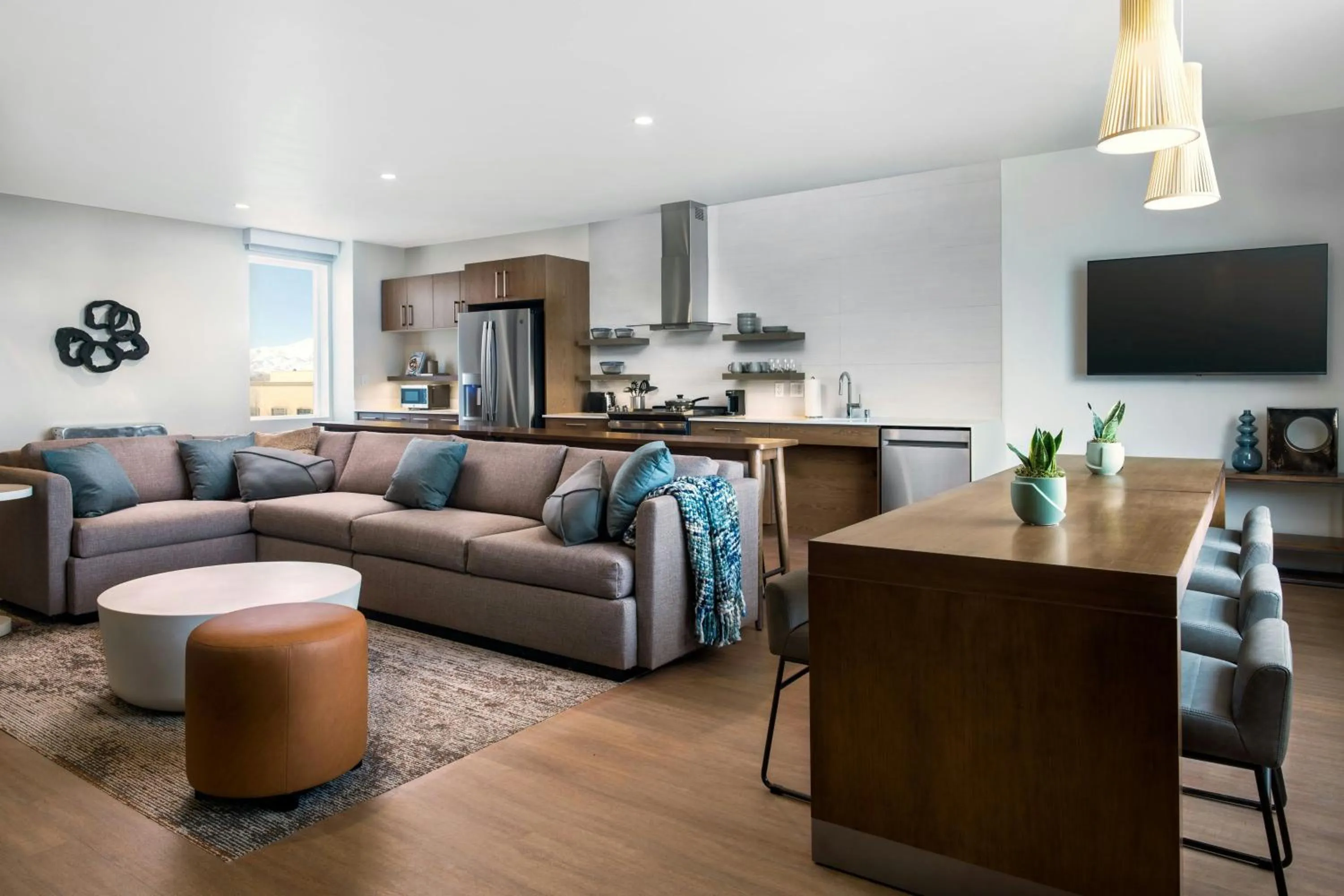 Living room in Element Reno Experience District