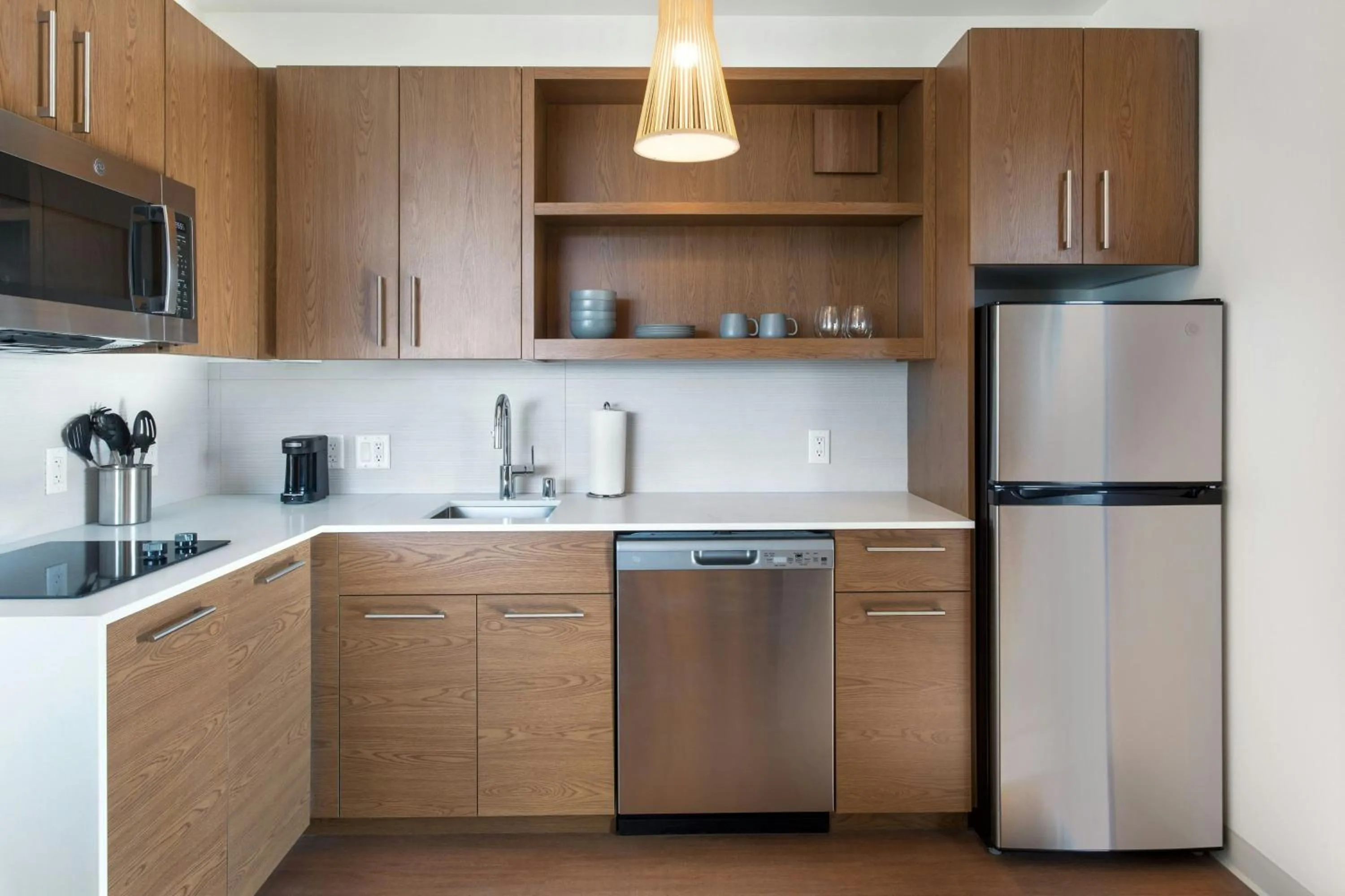 Kitchen or kitchenette in Element Reno Experience District
