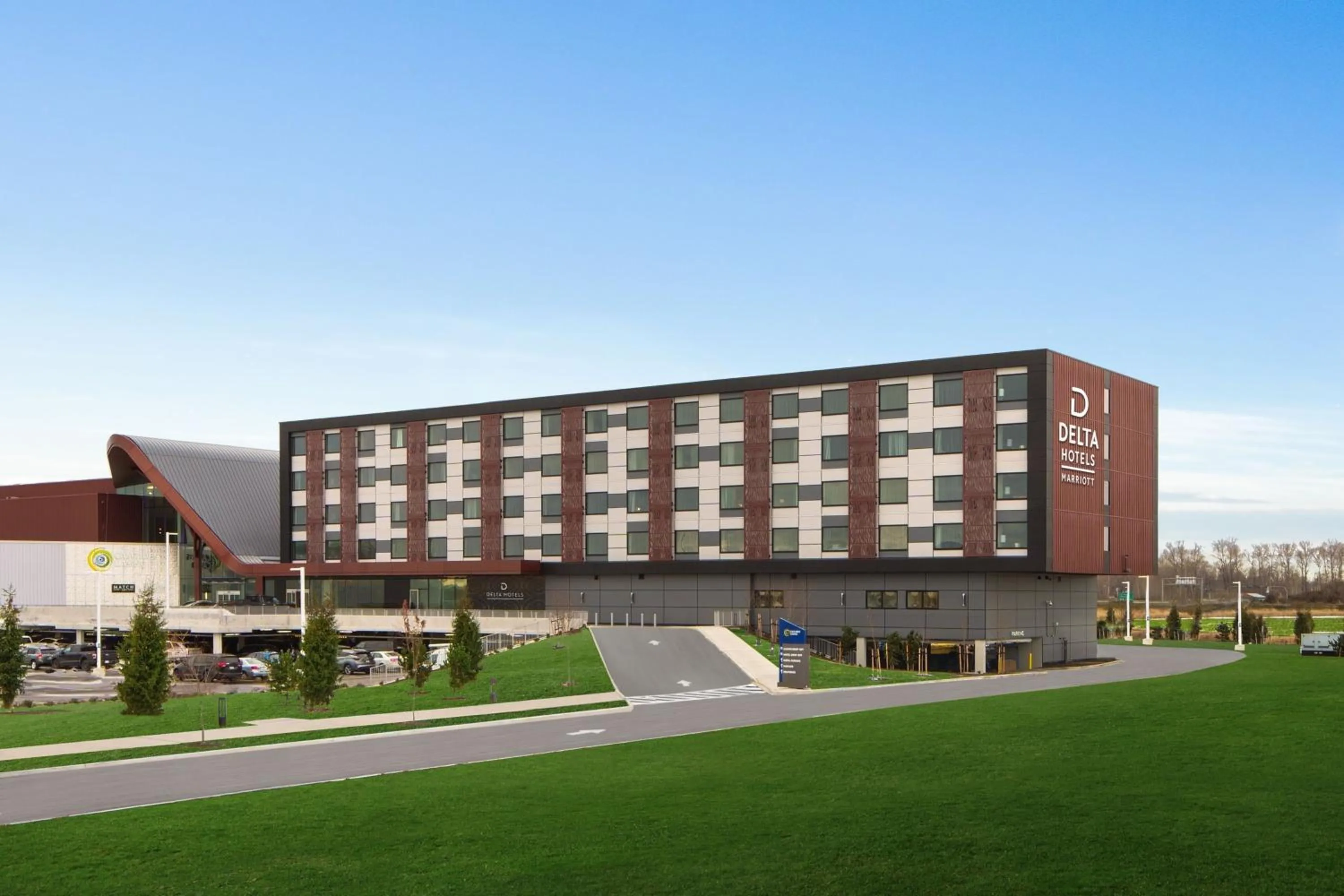 Property building in Delta Hotels by Marriott Vancouver Delta