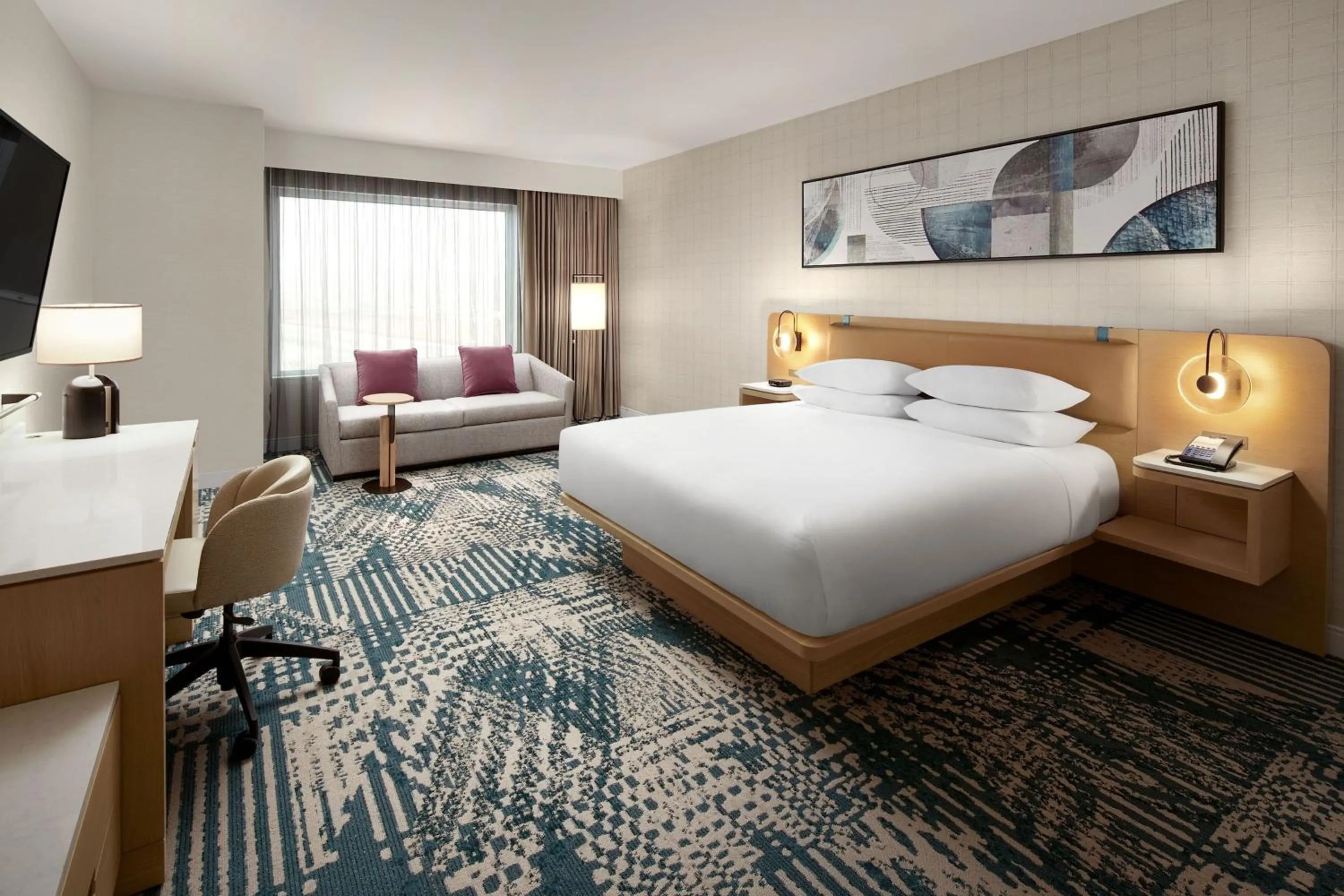 Bedroom, Bed in Delta Hotels by Marriott Vancouver Delta