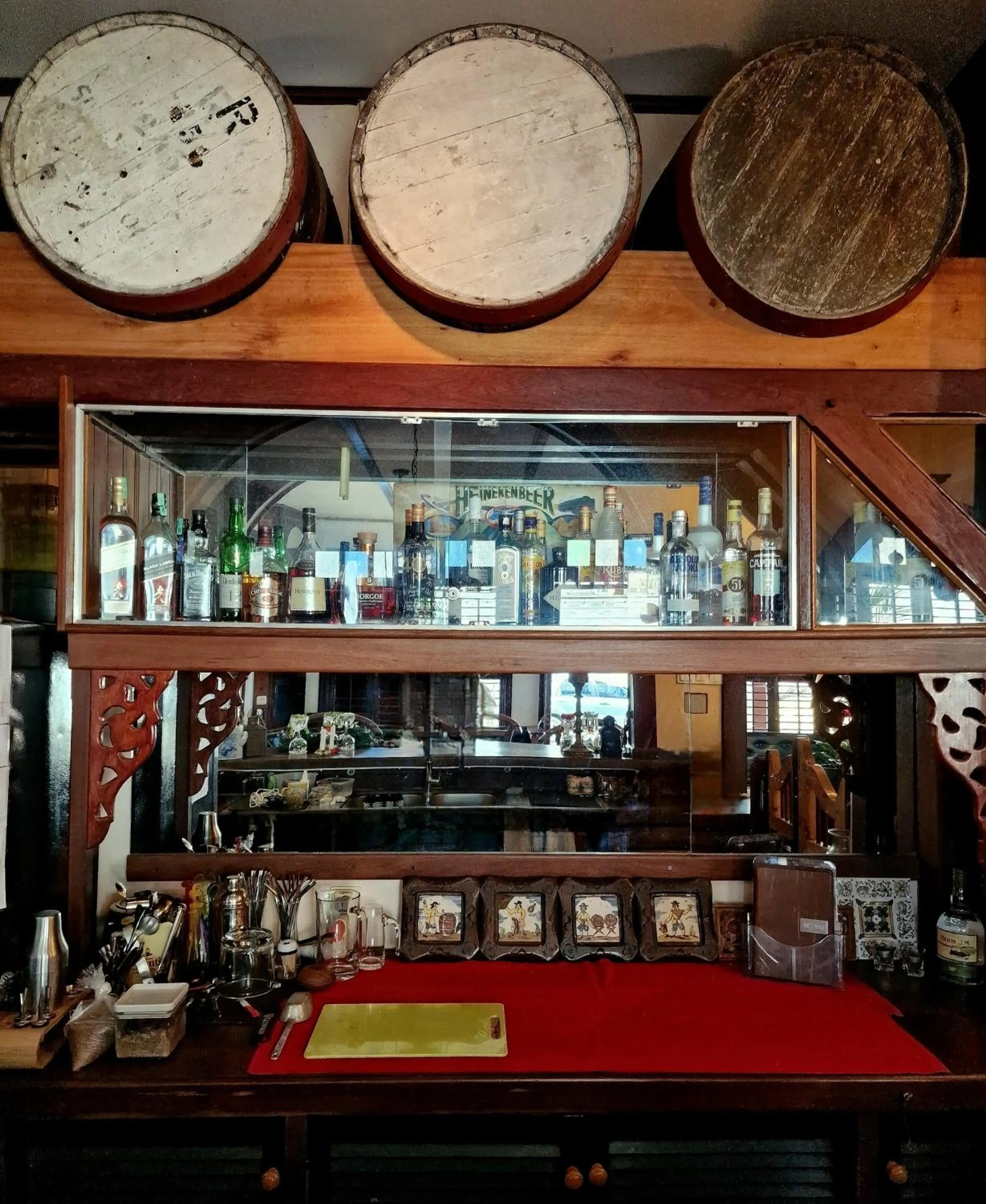 Drinks in Greenheart Boutique Hotel