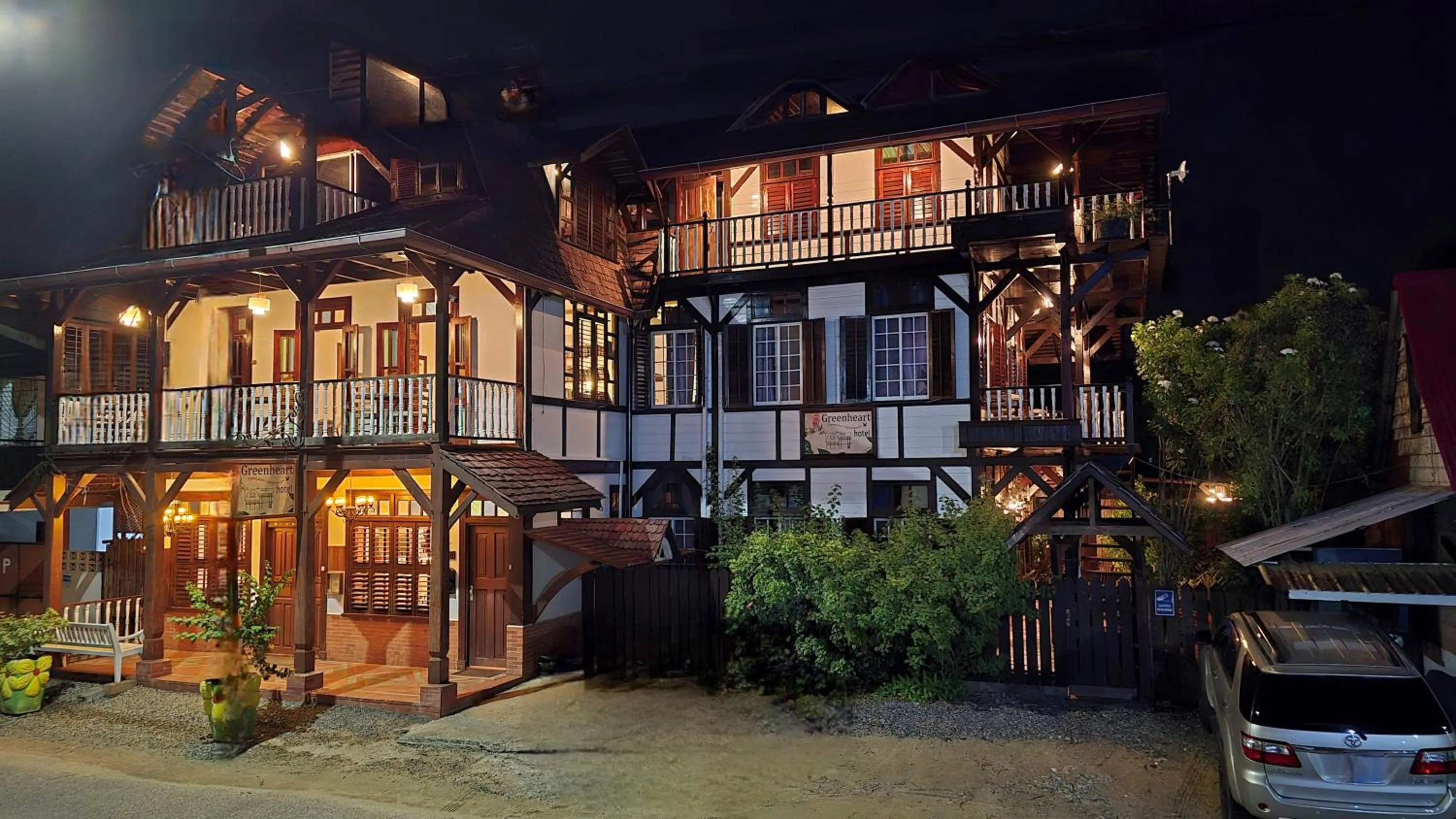 Property building in Greenheart Boutique Hotel