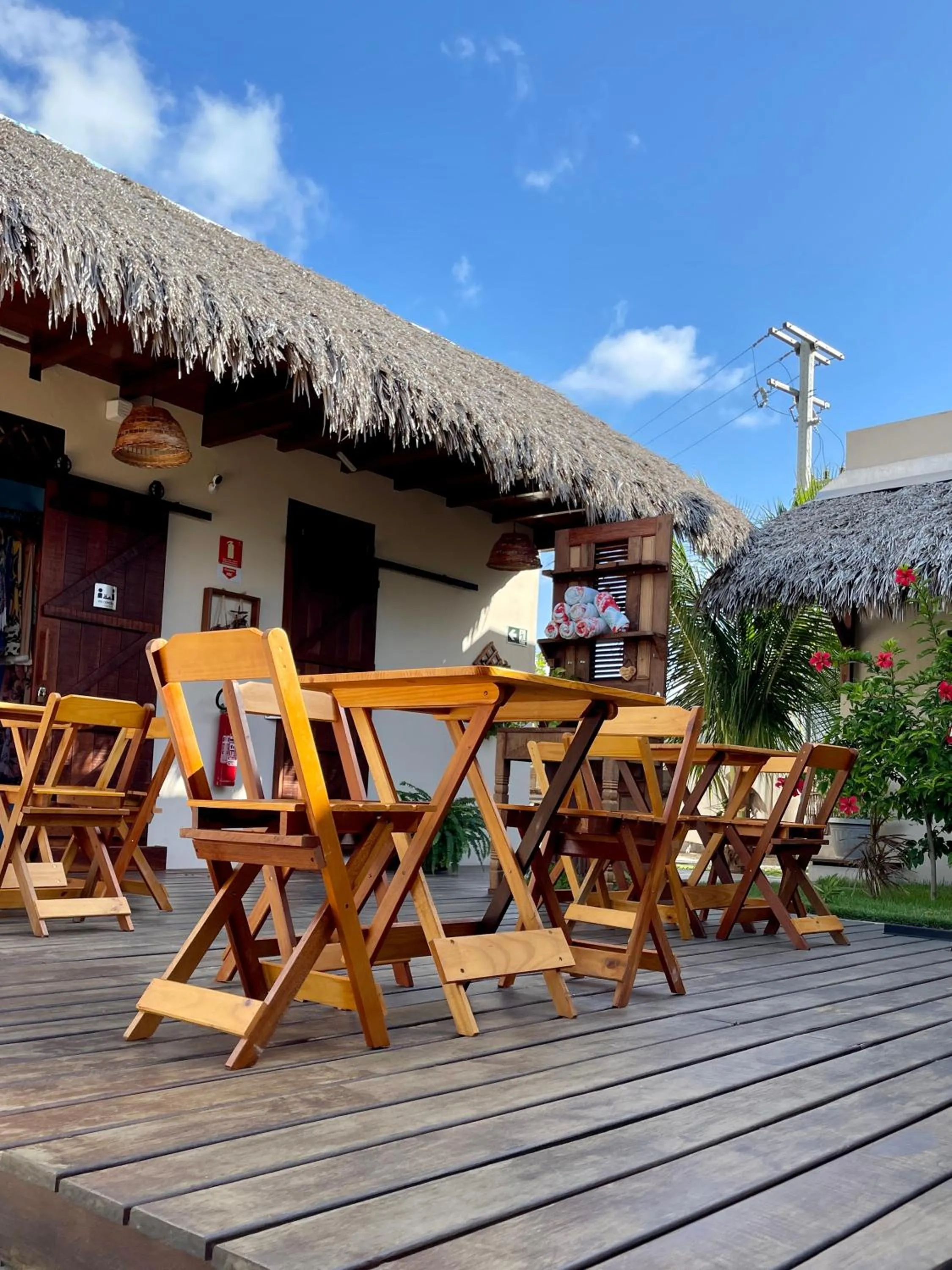 Patio in Pousada Lanea Experience