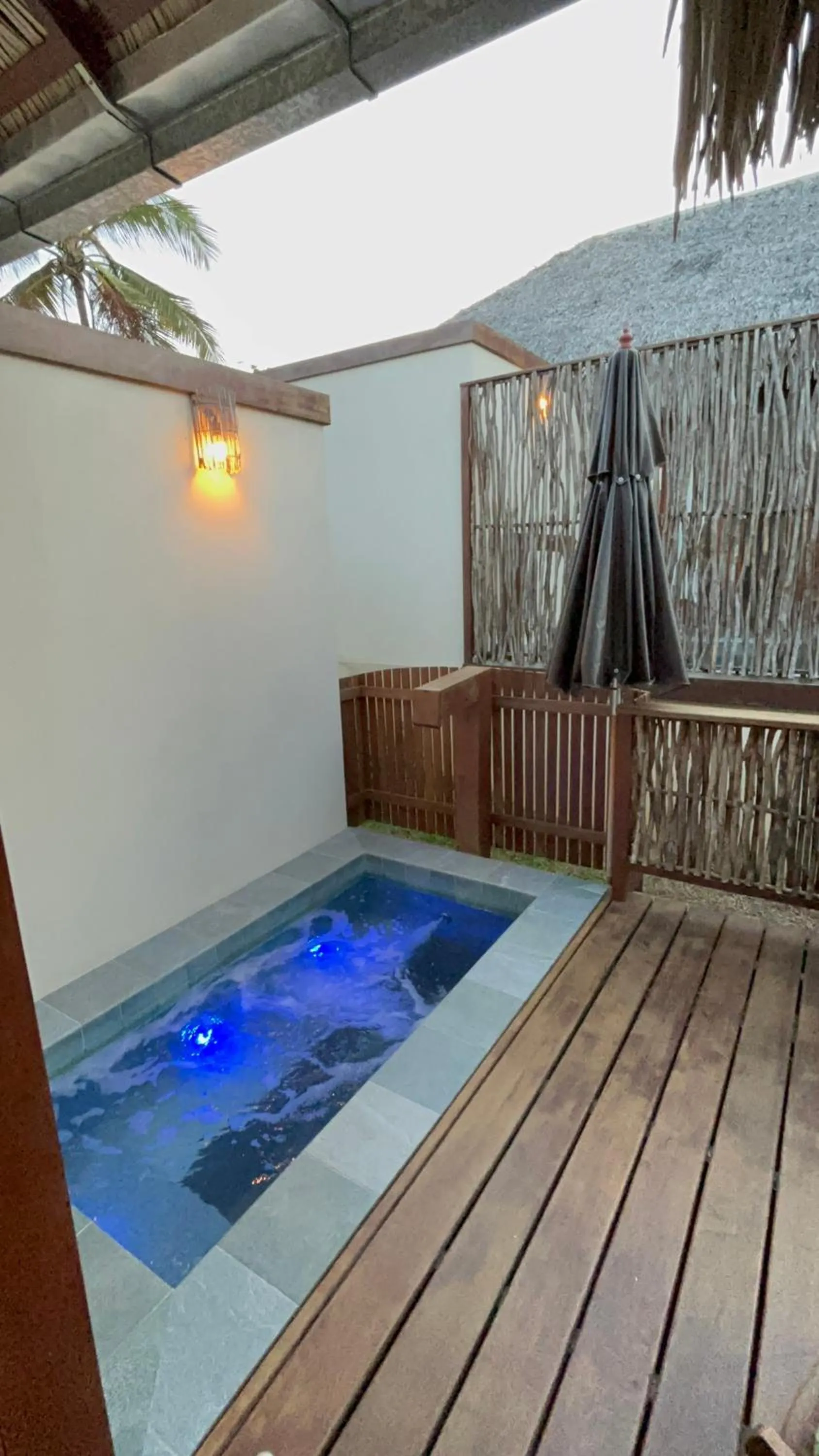 Hot Tub in Pousada Lanea Experience