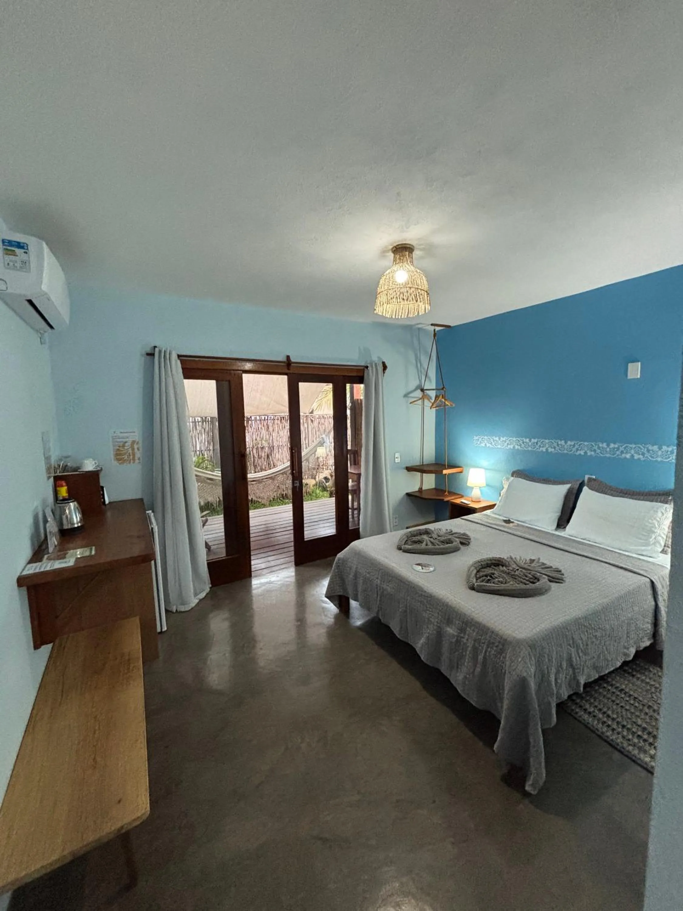 Bed in Pousada Lanea Experience