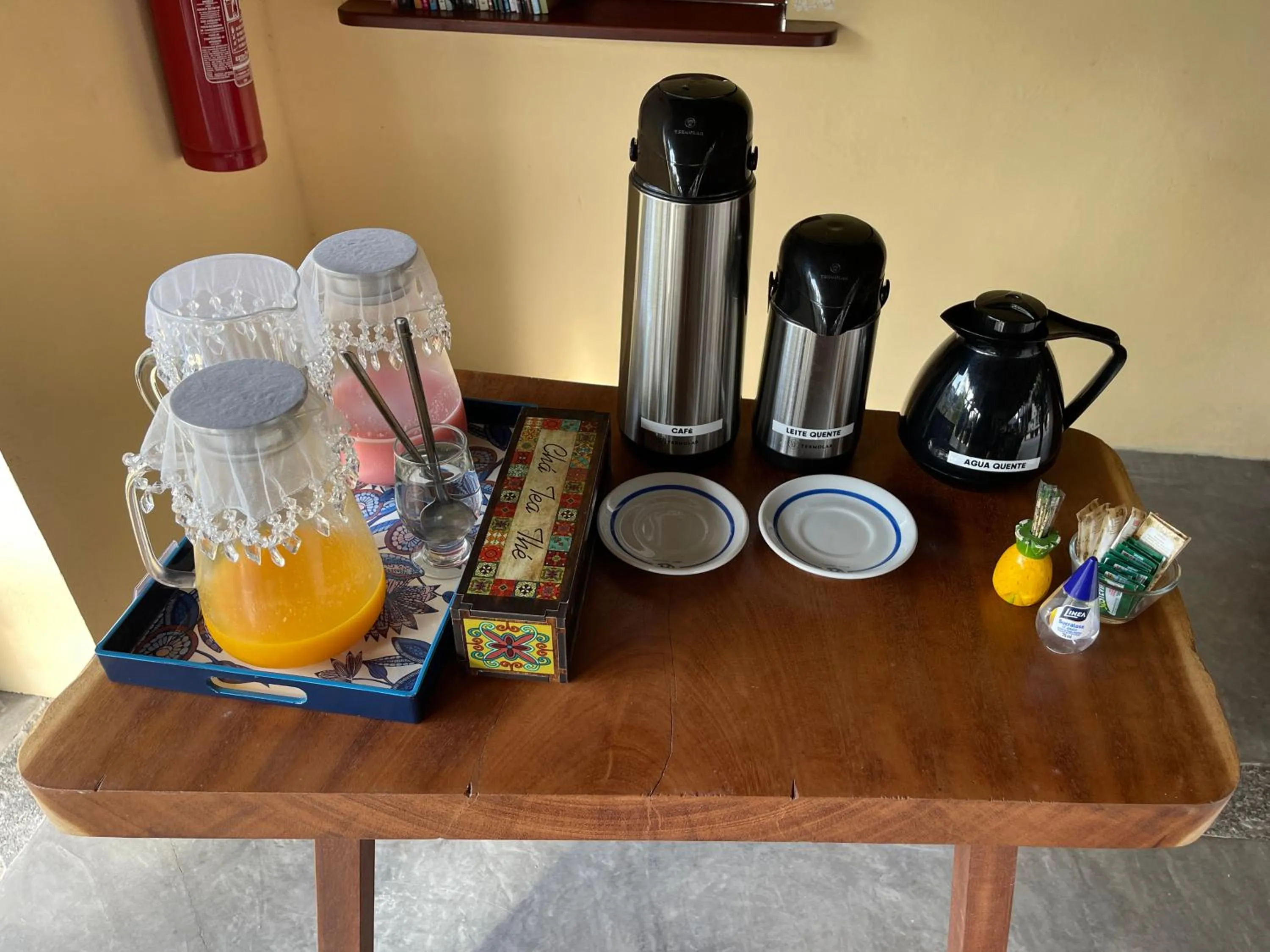 Food and drinks in Pousada Lanea Experience