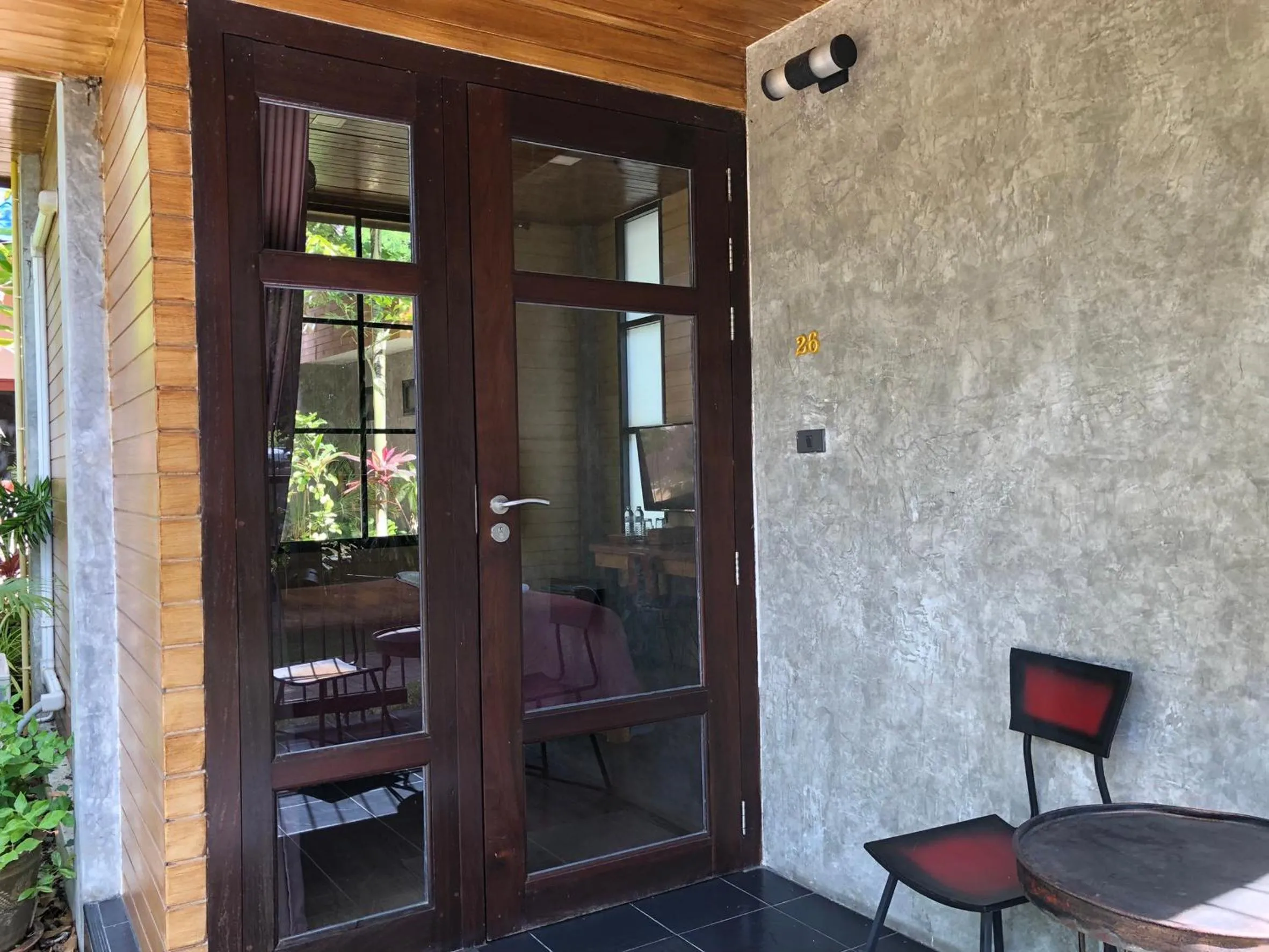 Facade/entrance in Likita Resort