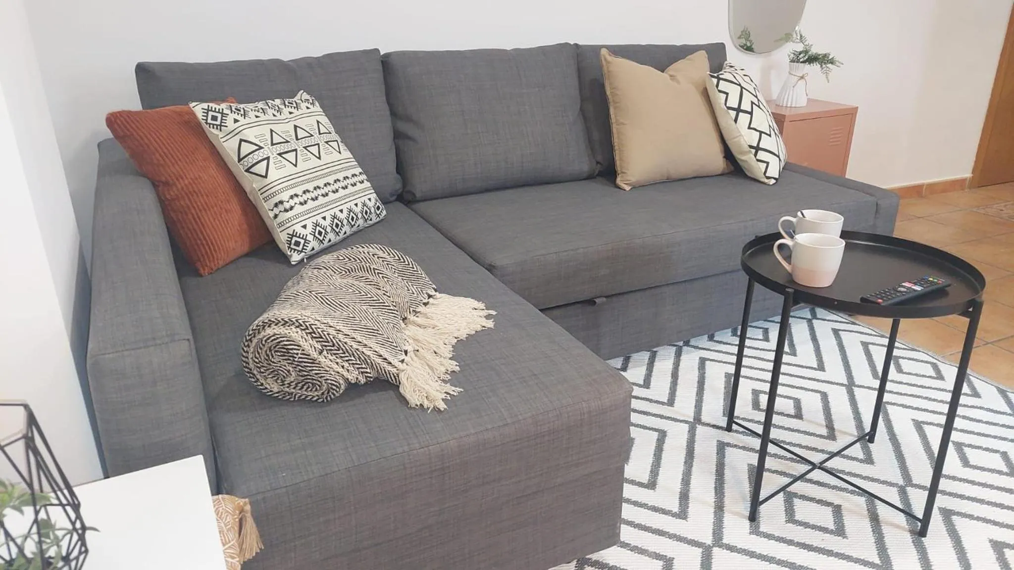 Seating area in Residencial Alcoy Apartahotel