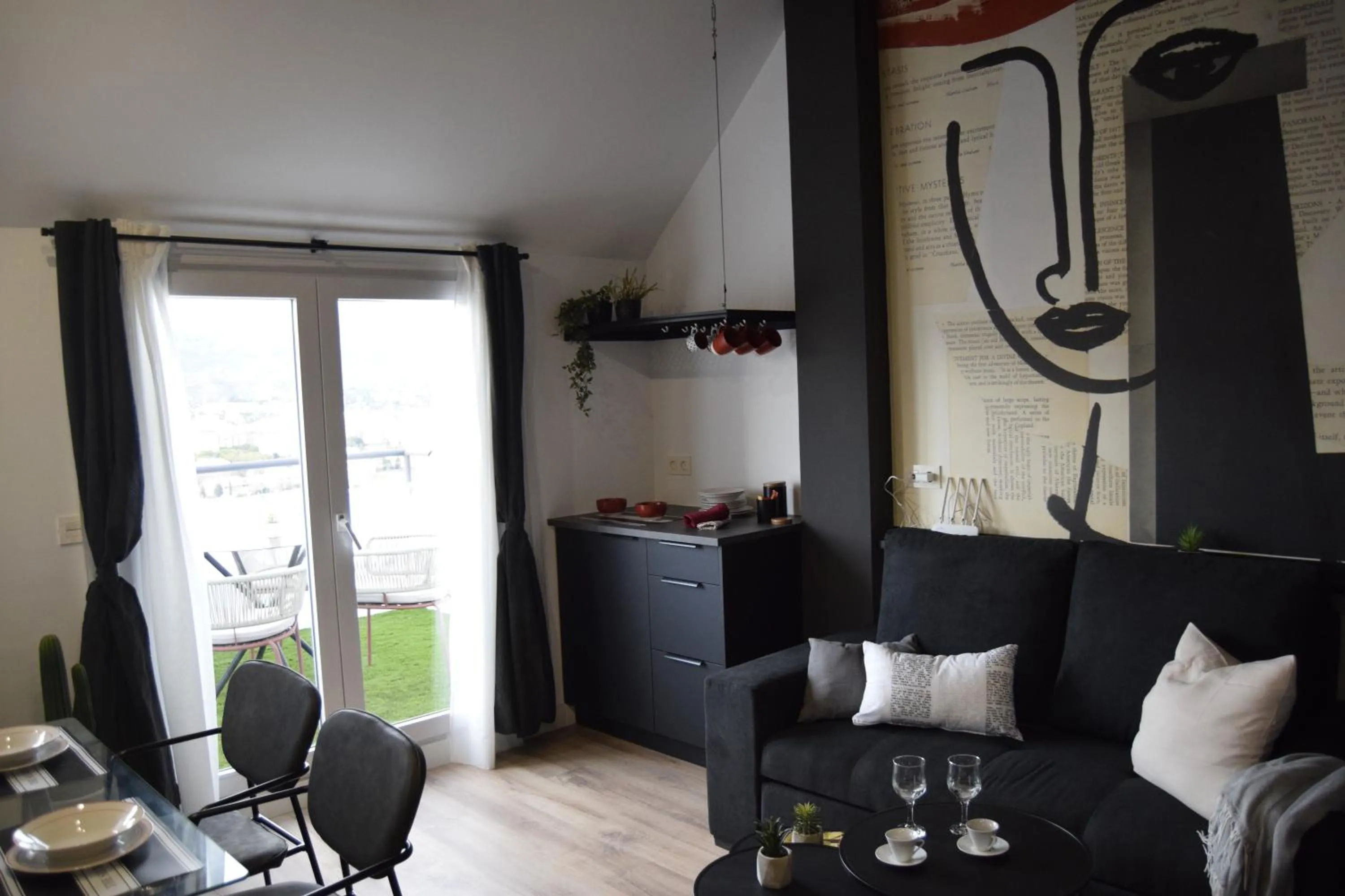 Living room in Residencial Alcoy Apartahotel