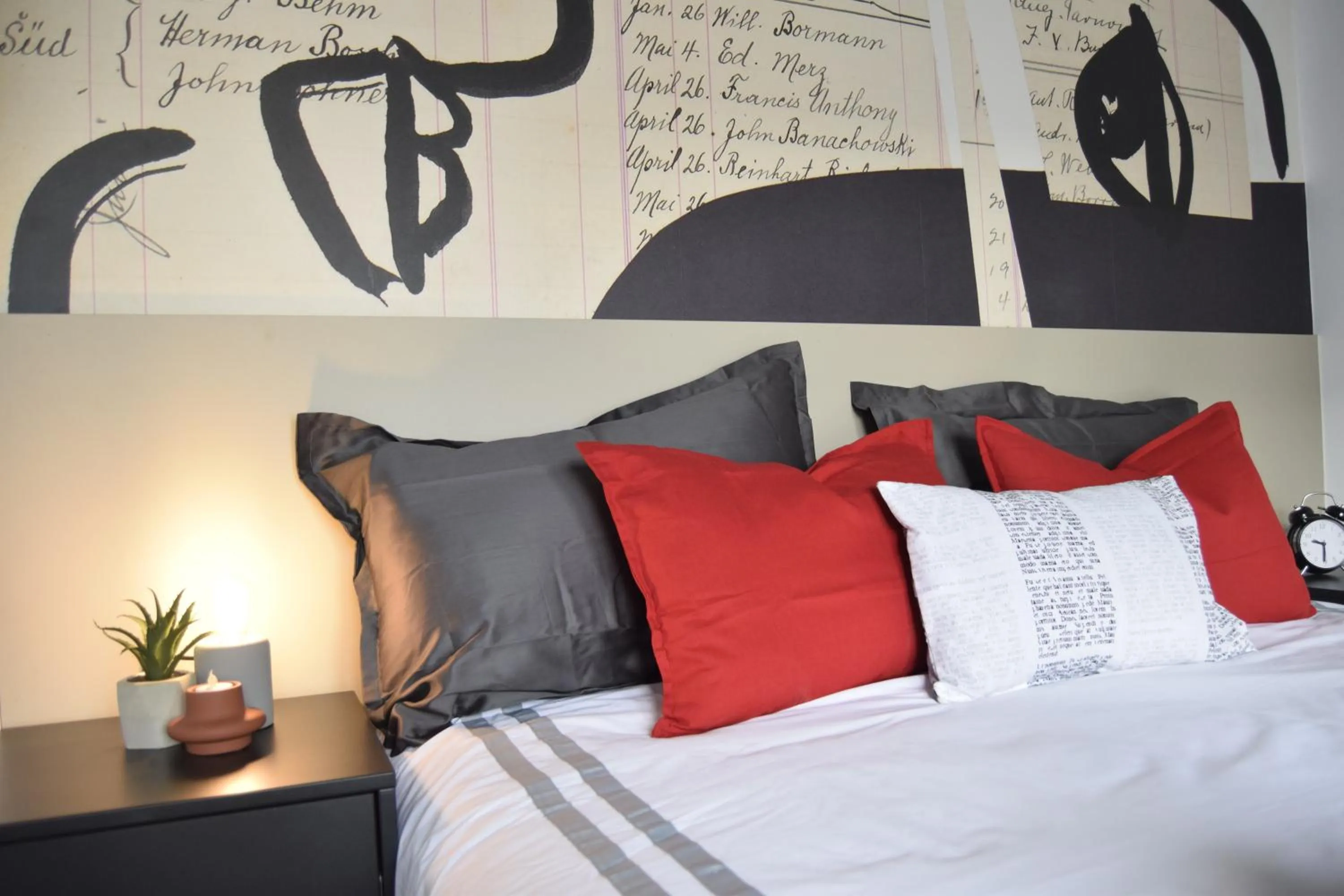 Bedroom, Bed in Residencial Alcoy Apartahotel