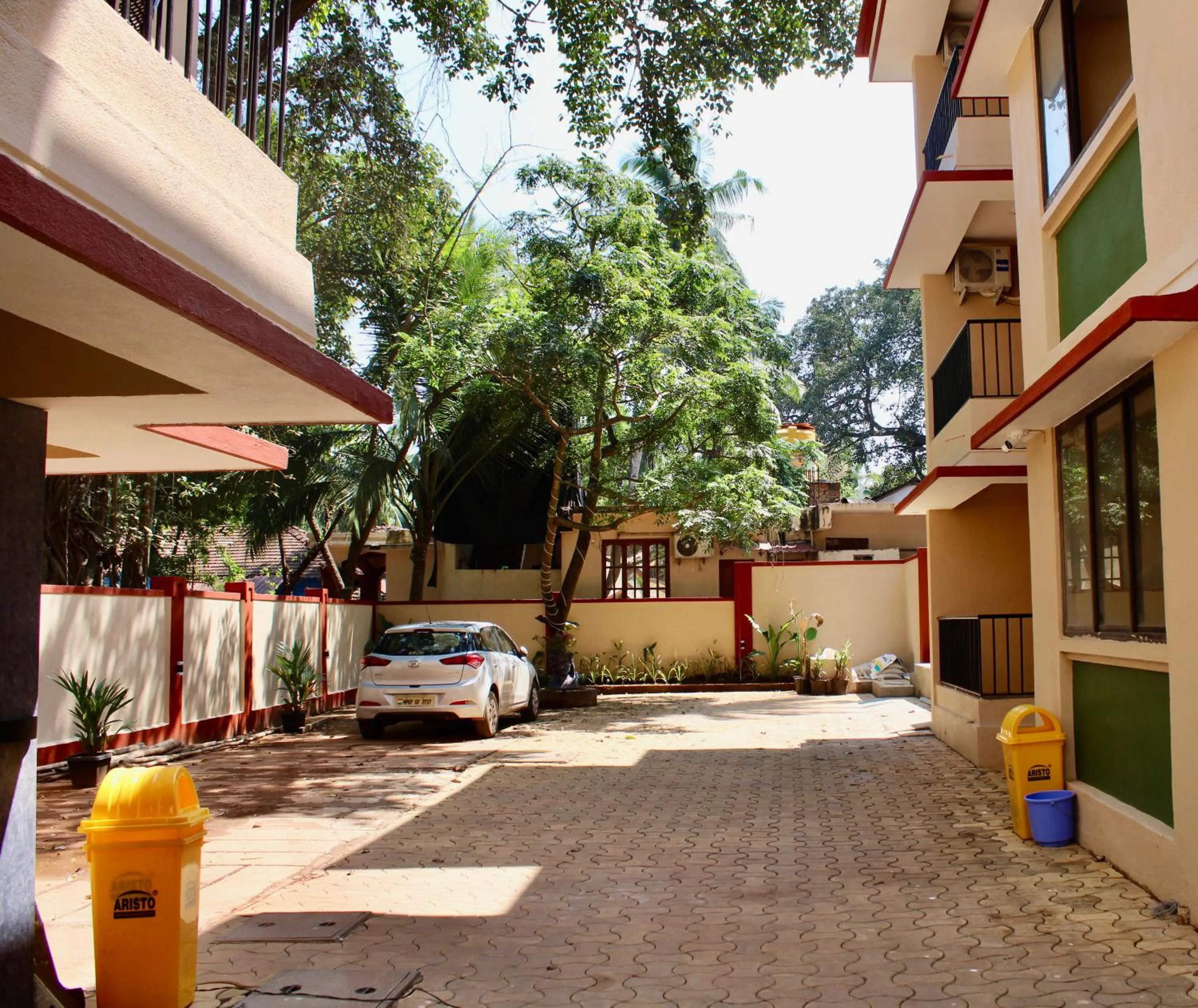 Property building in Kay's Calangute Resort Service Apartments - Near Calangute Beach