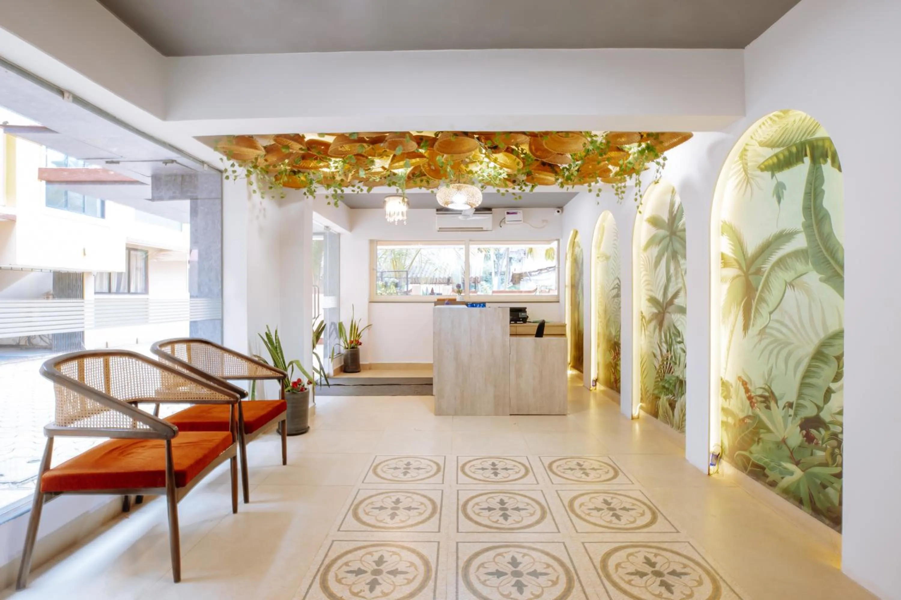 Lobby or reception in Kay's Calangute Resort Service Apartments - Near Calangute Beach