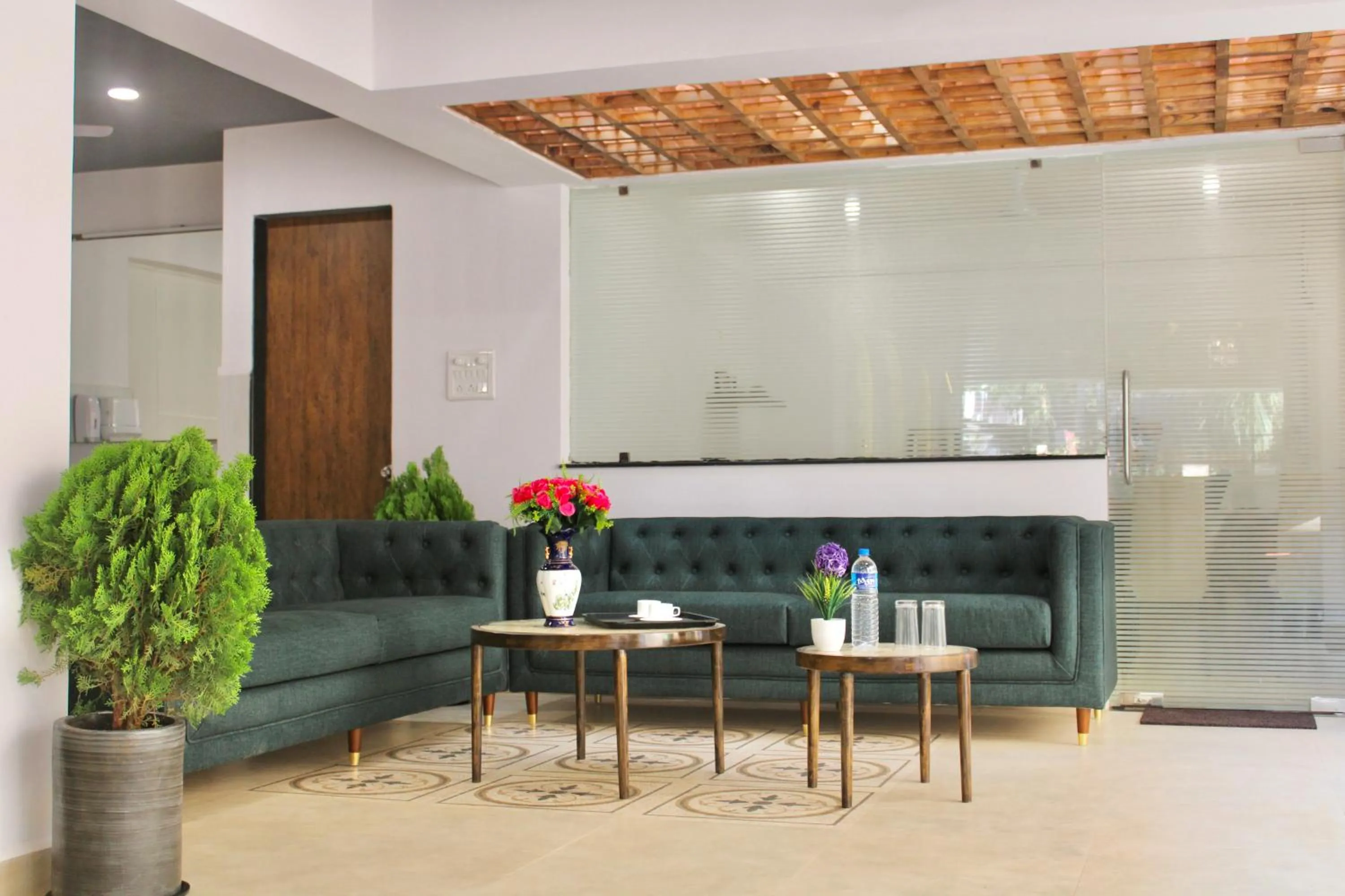 Seating area in Kay's Calangute Resort Service Apartments - Near Calangute Beach