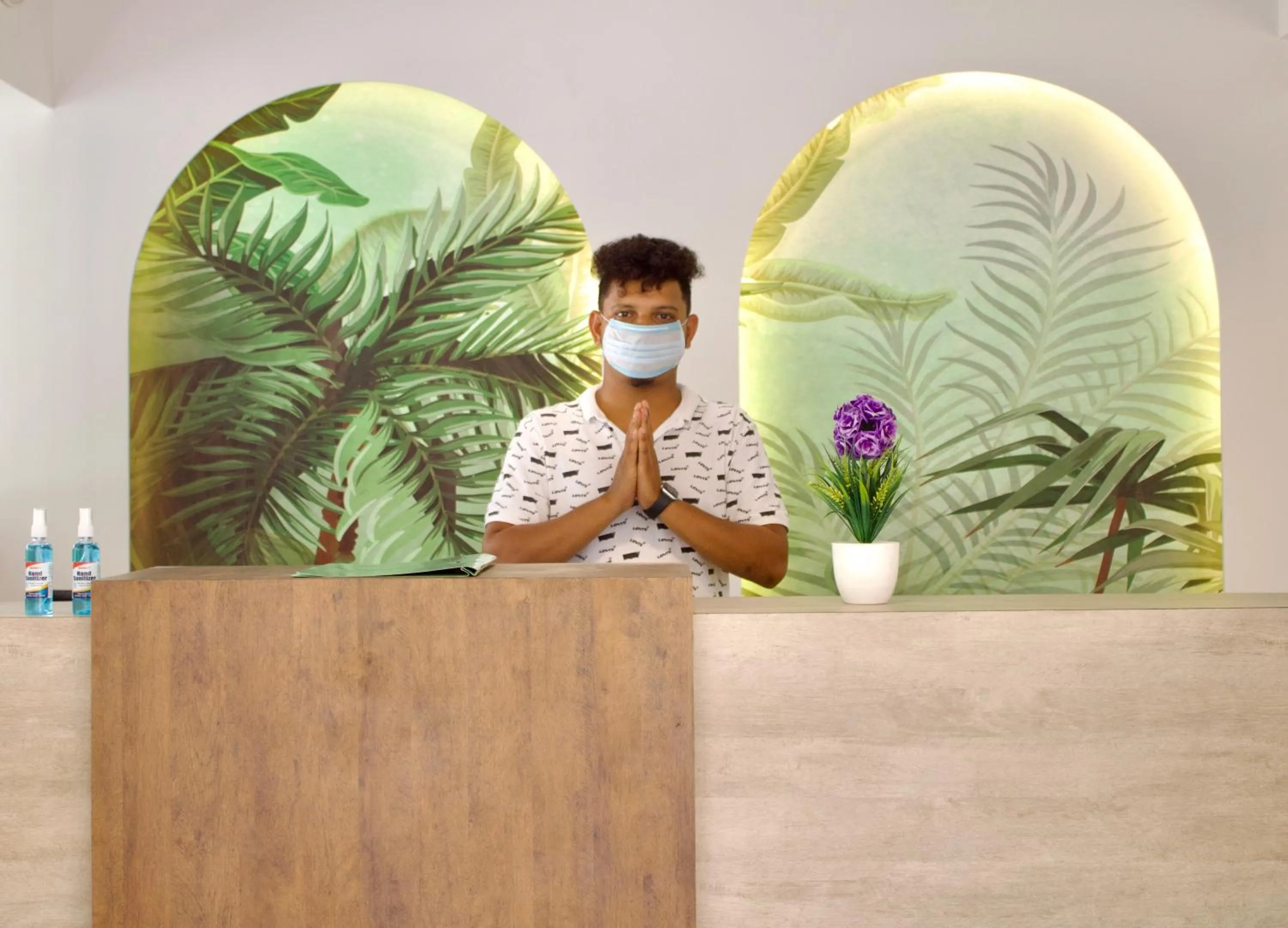 Staff in Kay's Calangute Resort Service Apartments - Near Calangute Beach