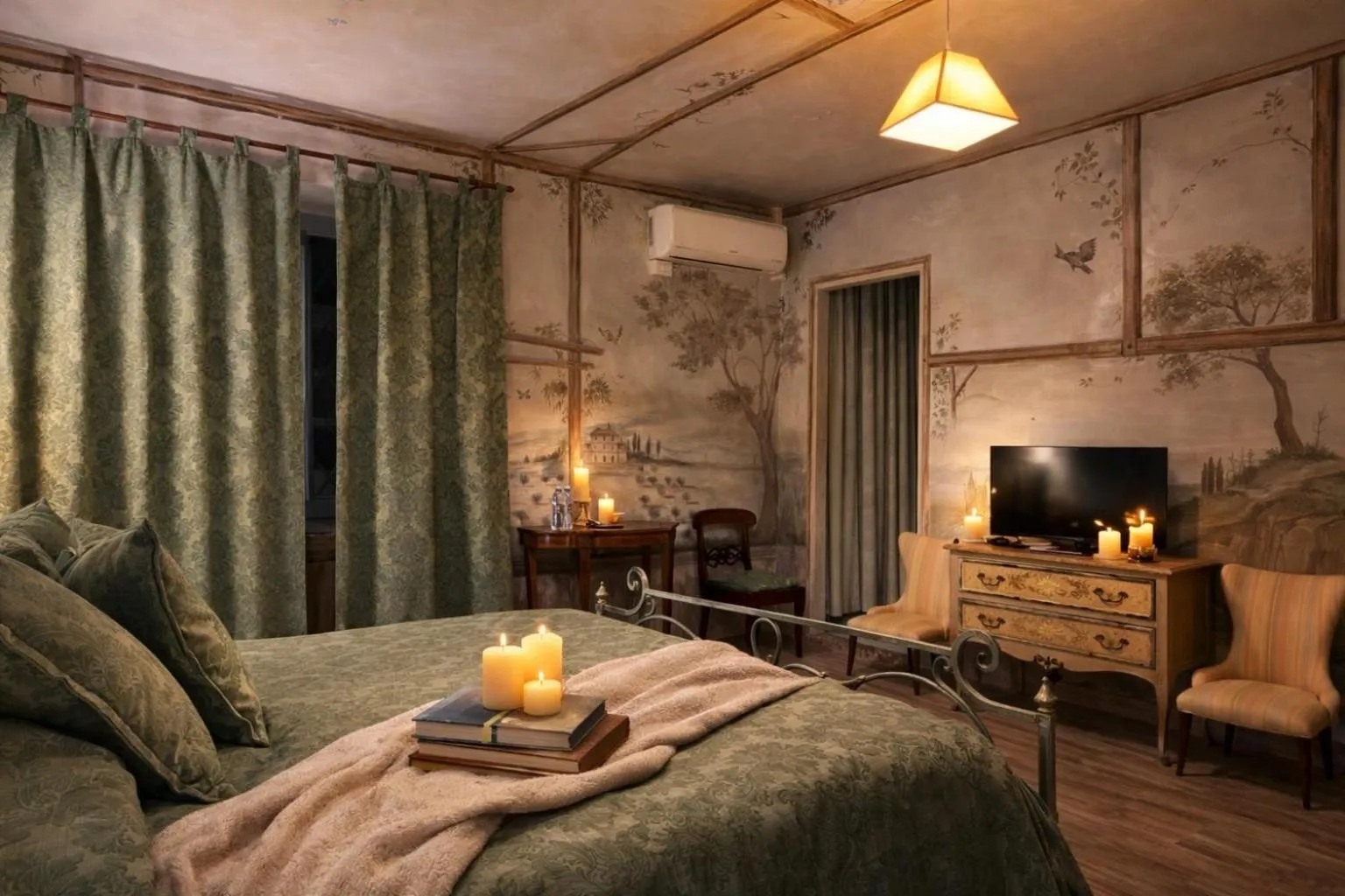 Bed in VesConte Residenza D'epoca dal 1533