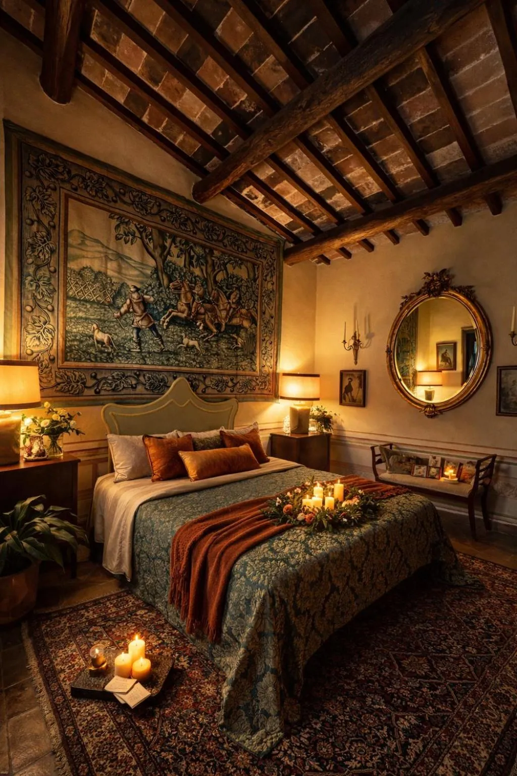 Bed in VesConte Residenza D'epoca dal 1533