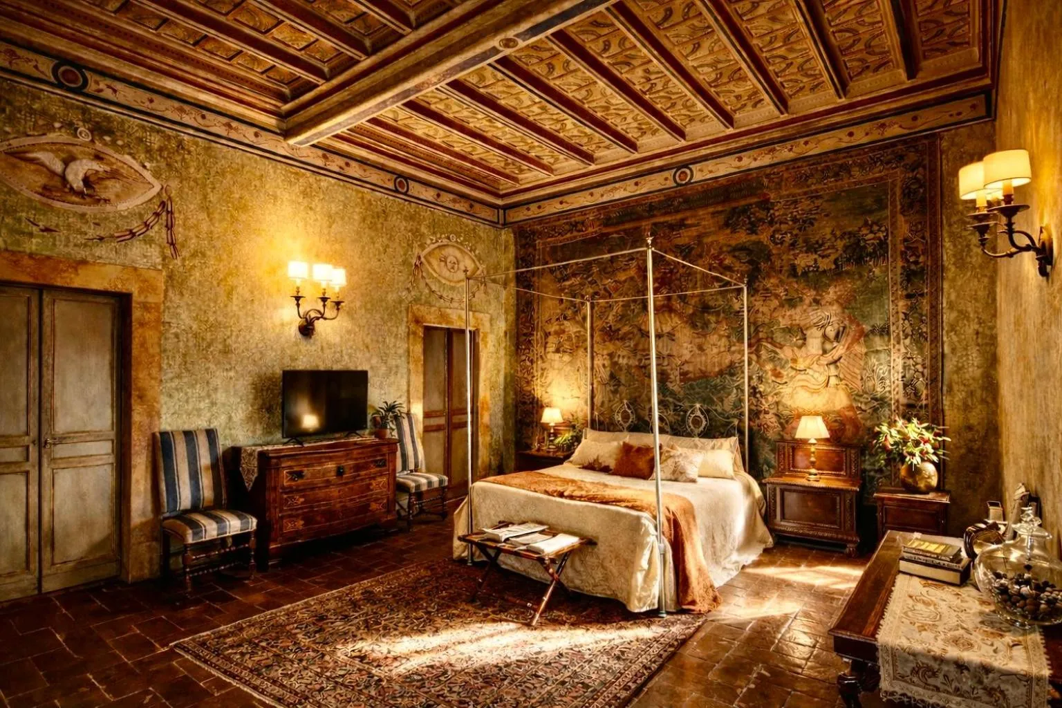 Bed in VesConte Residenza D'epoca dal 1533
