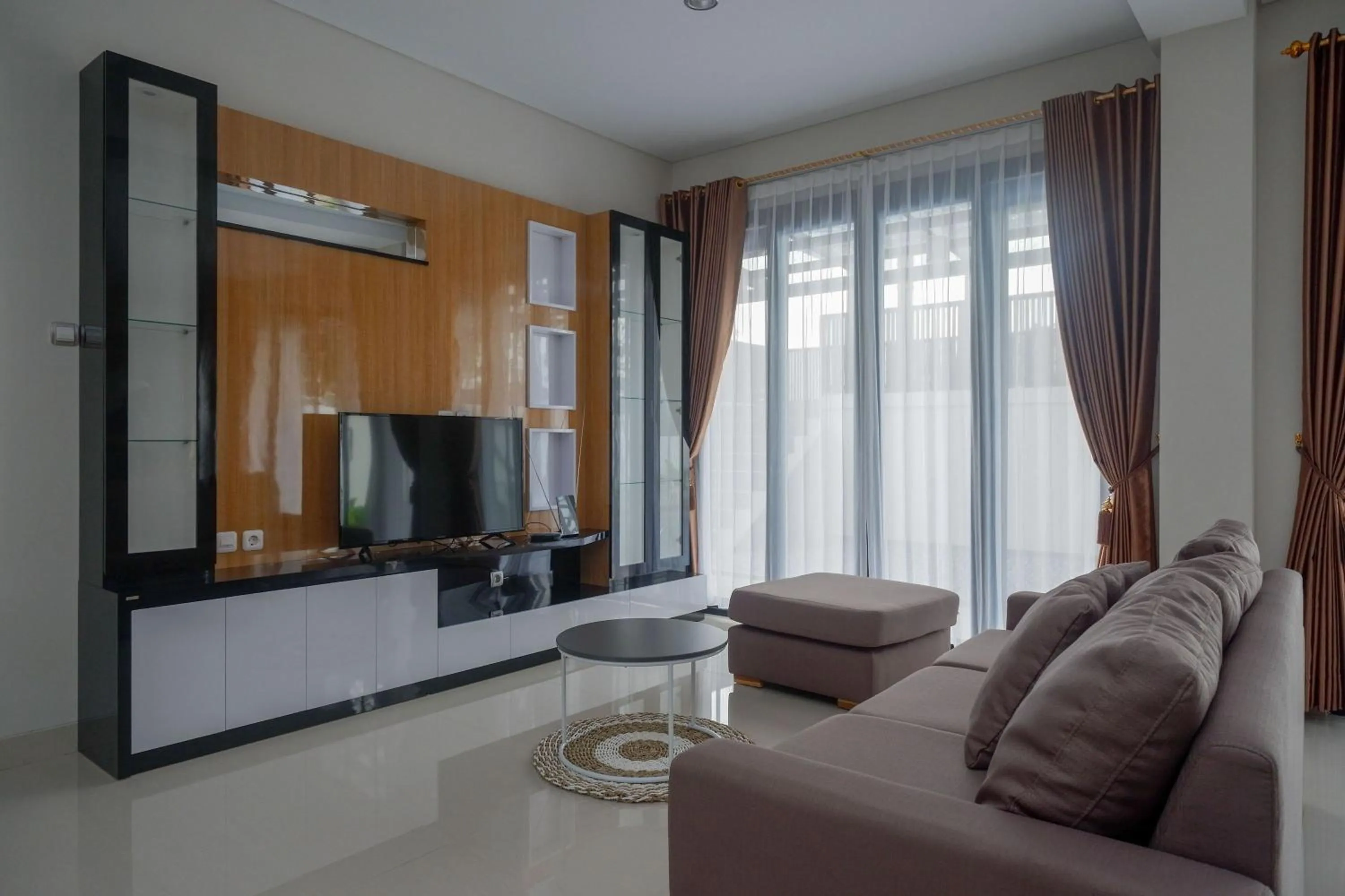 Living room in The Lavana Greenkhaza Villa Jogja