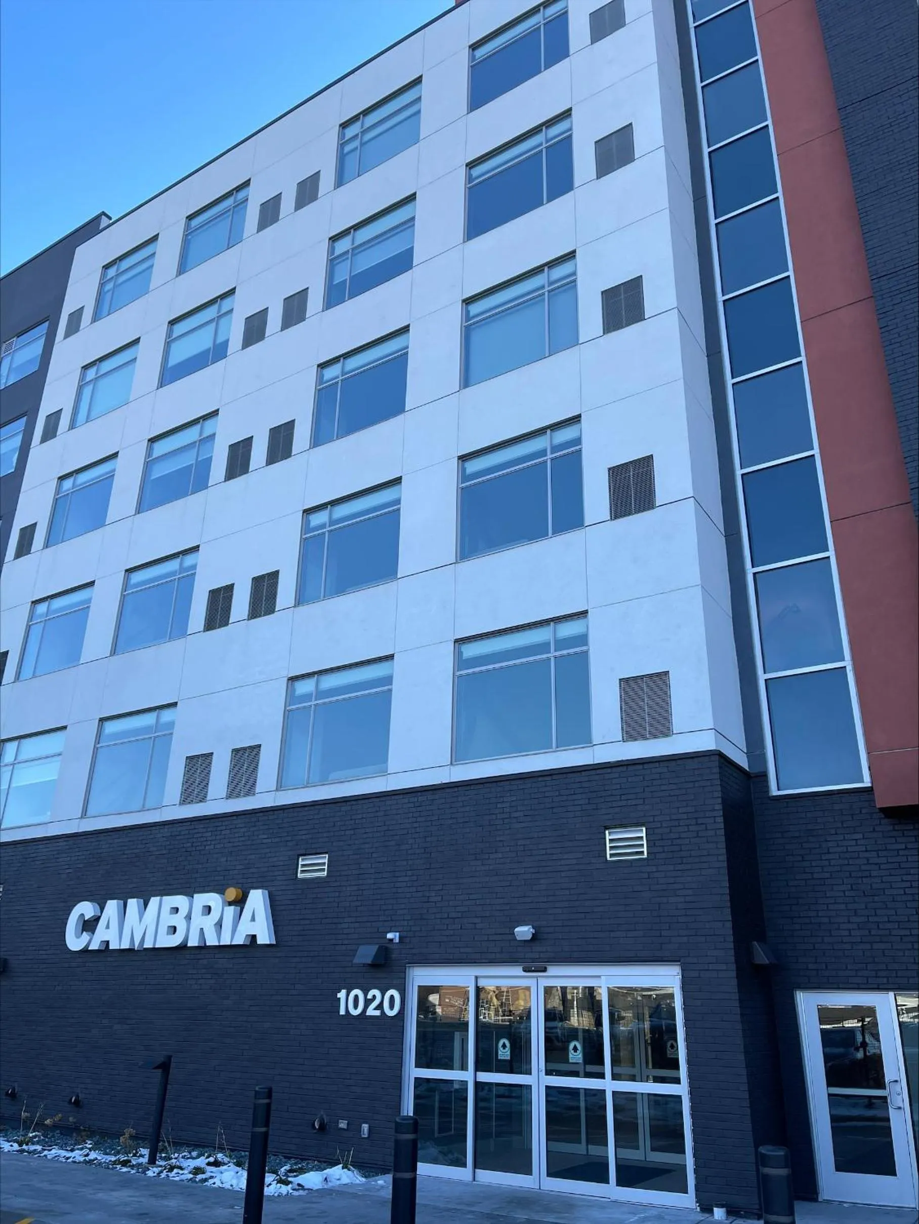 Property building in Cambria Hotel Minneapolis Downtown