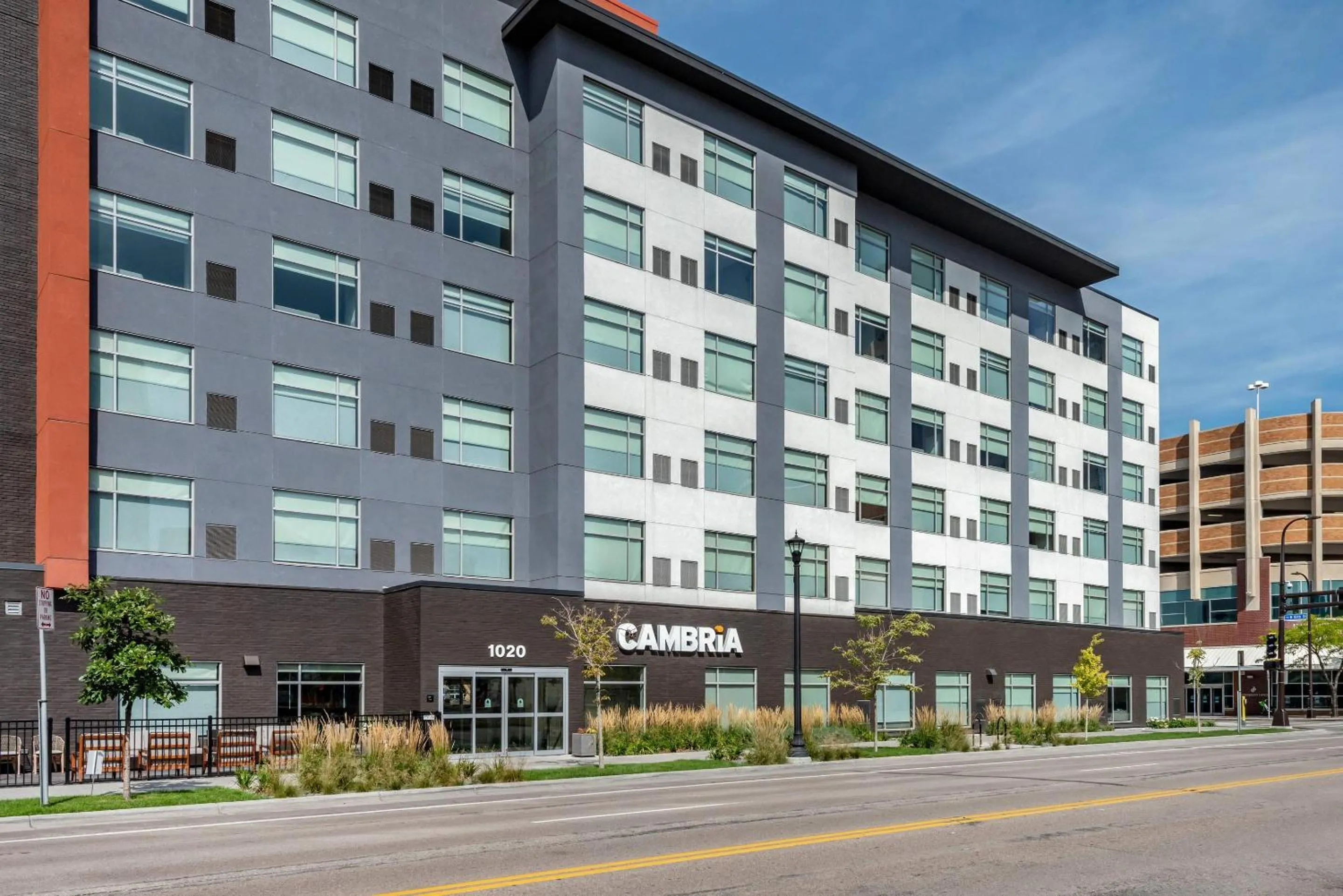 Property building in Cambria Hotel Minneapolis Downtown