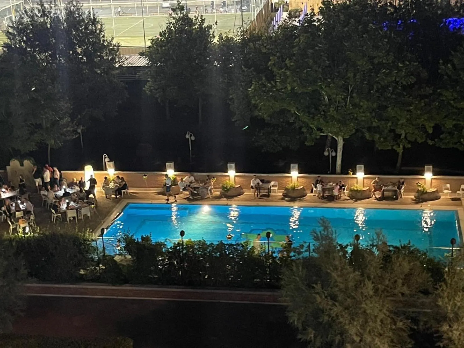 Swimming pool in Hotel Miramare