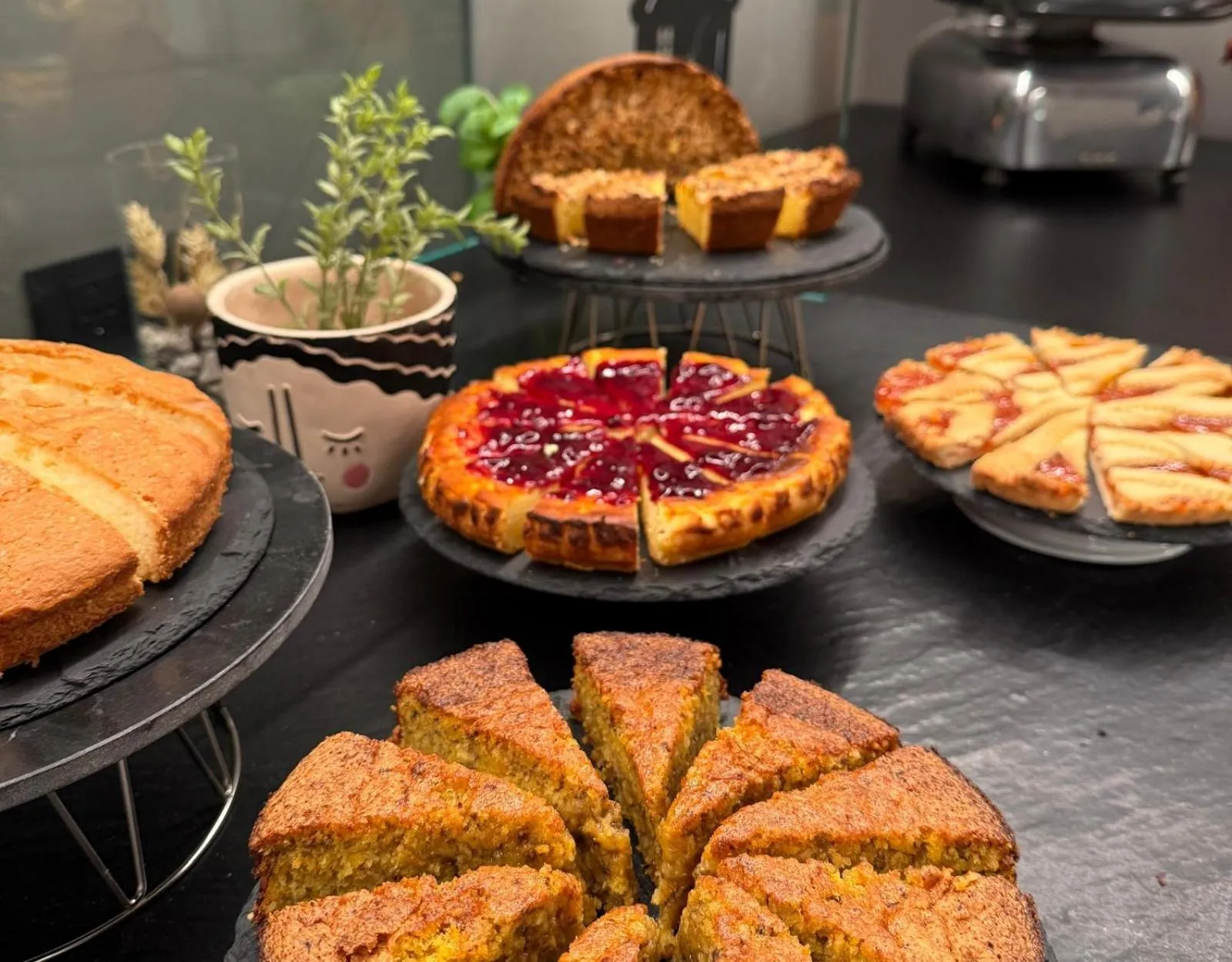 Buffet breakfast in Hotel Miramare