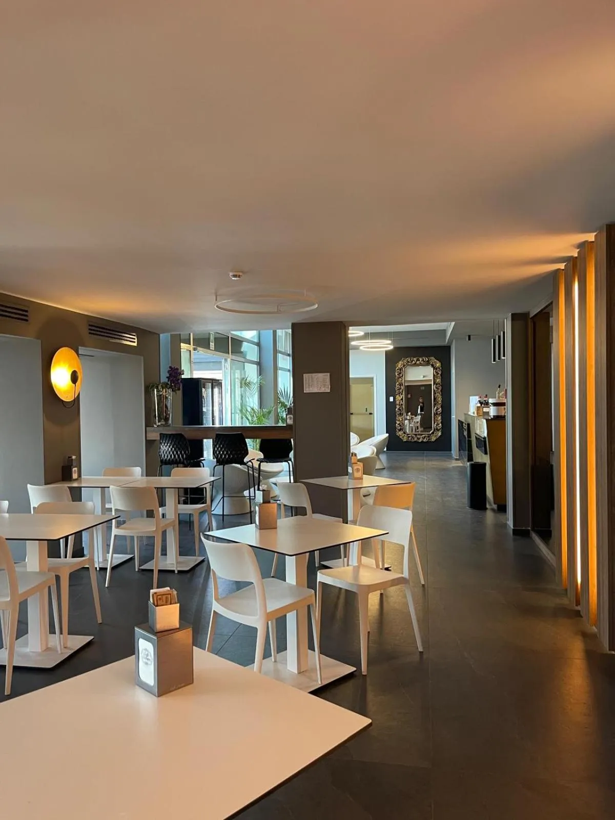 Seating area in Hotel Miramare