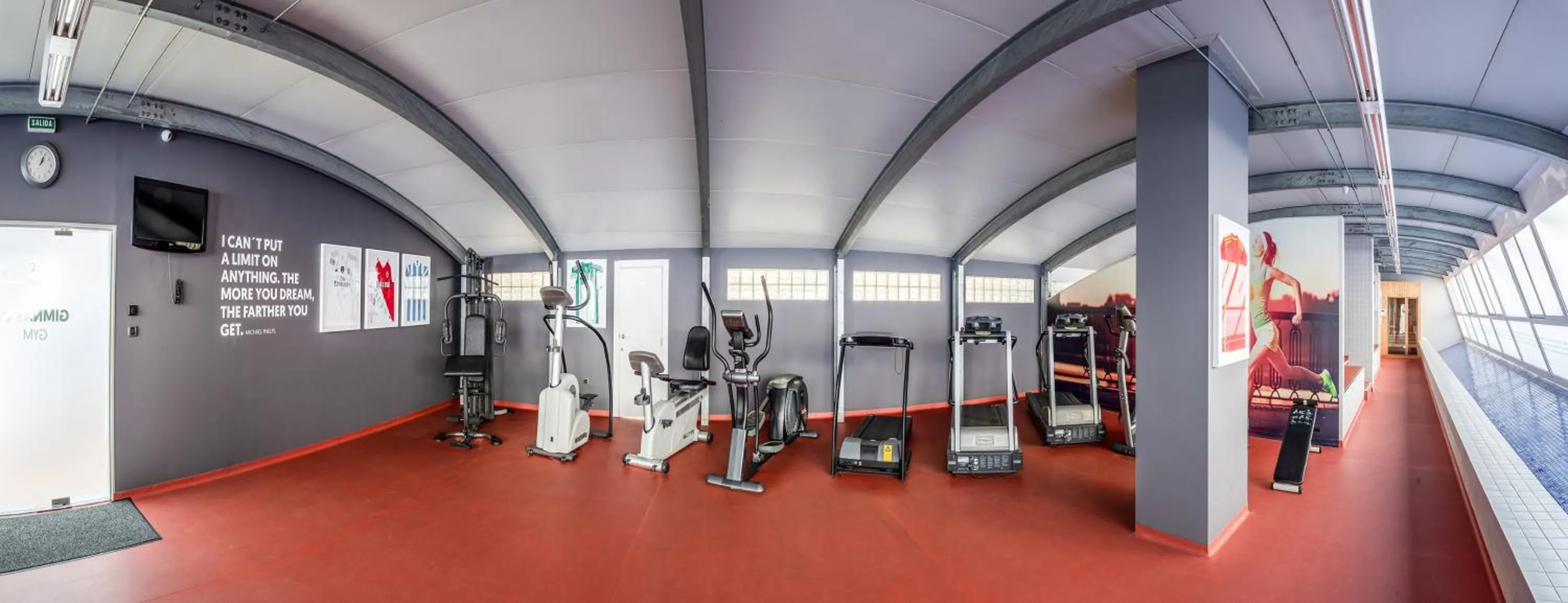 Fitness centre/facilities in Hotel Castellon Center Affiliated by Meliá