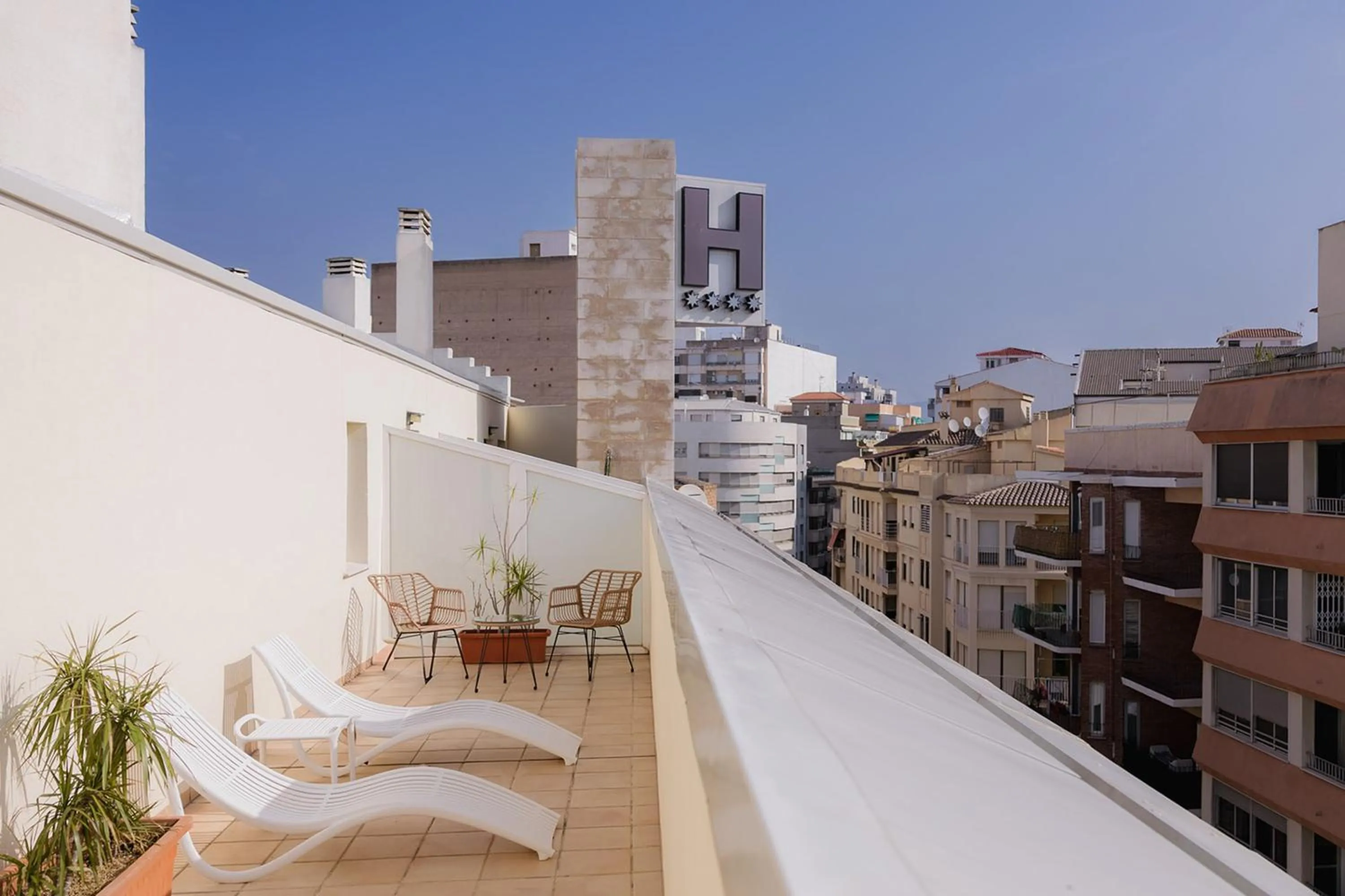 Balcony/Terrace in Hotel Castellon Center Affiliated by Meliá