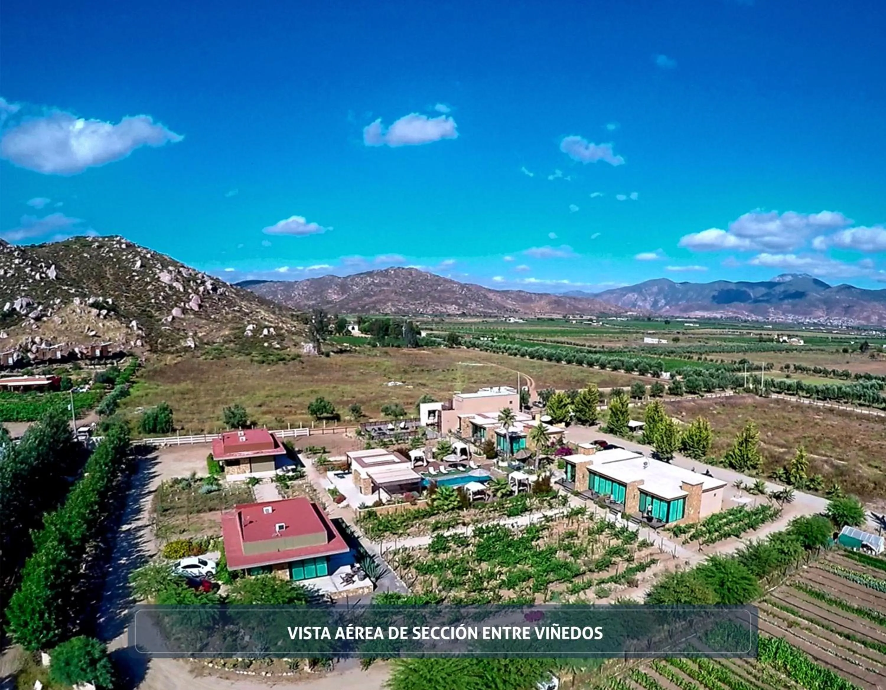 Bird's eye view in Hotel Boutique Valle de Guadalupe & Spa